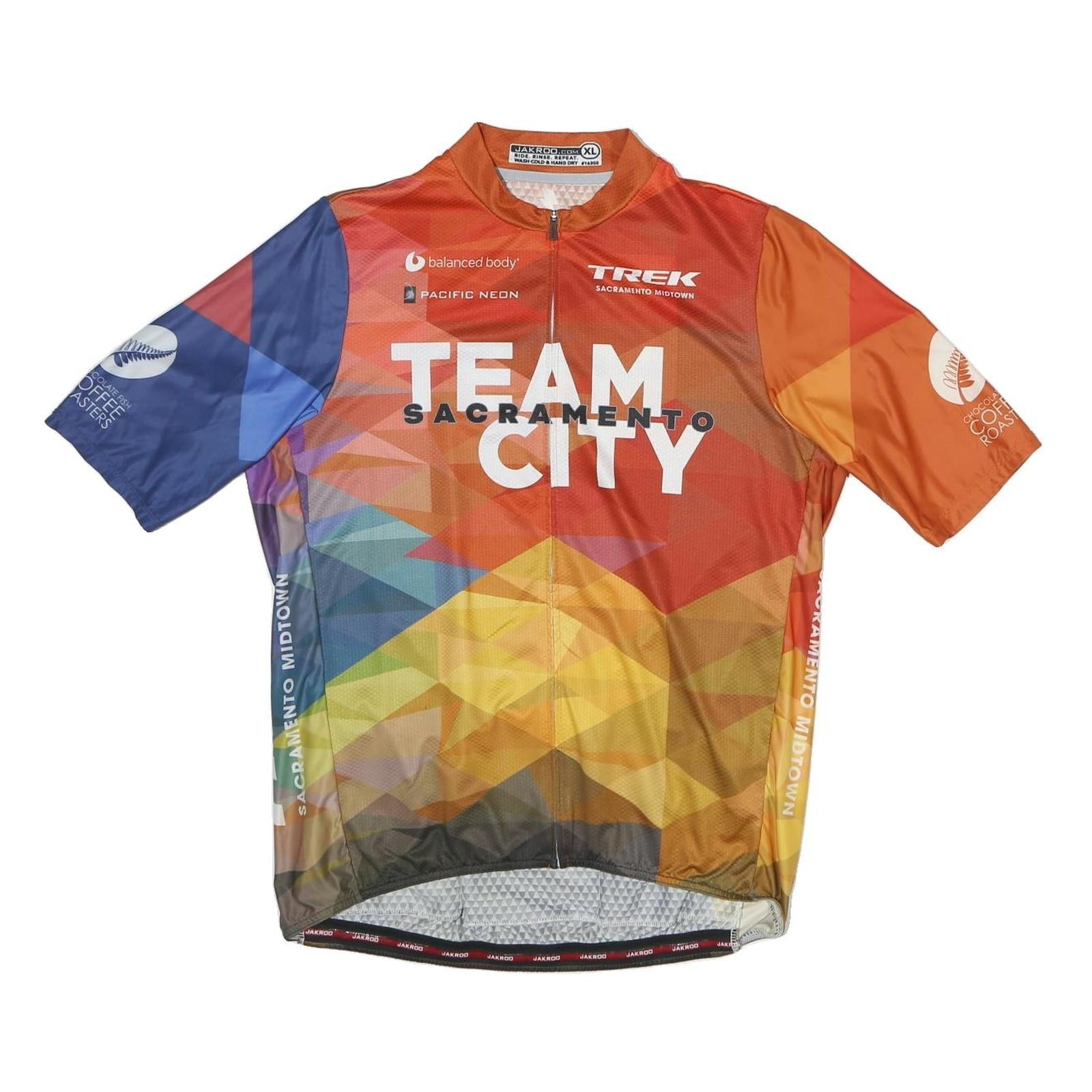 Buy JAKROO Mens Orange & Blue Cycling T-Shirt L Short Sleeve Zip Neck Refurbished - $20.79 JAKROO Mens Orange & Blue Cycling T-Shirt L Short Sleeve Zip Neck Refurbished - N/A refurbished available on Cerqular