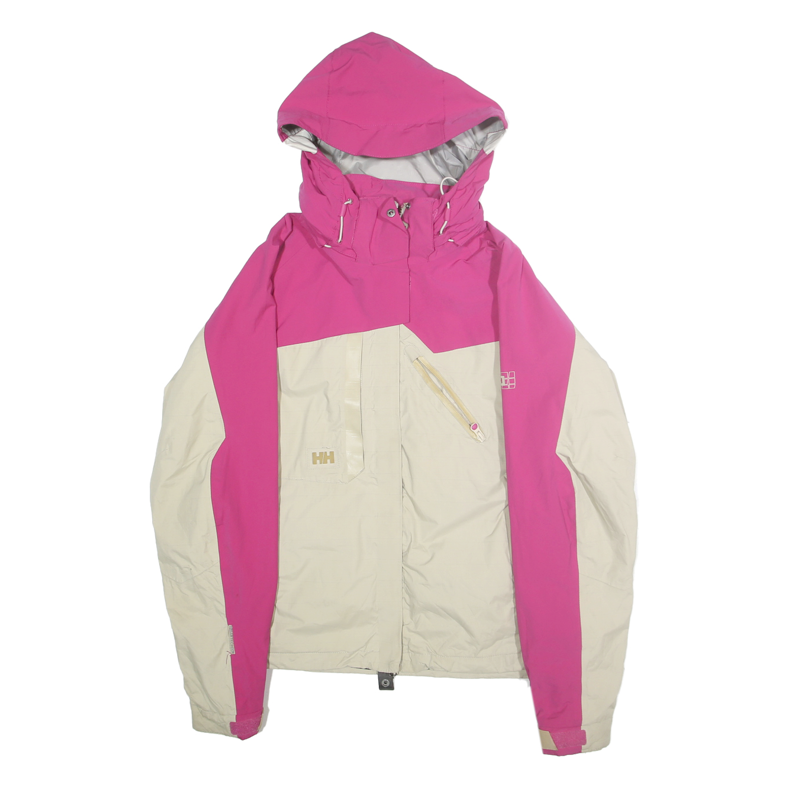 Buy HELLY HANSEN Womens Pink & Cream Outdoor Jacket M Polyamide Blend Zip Hooded Refurbished - $58.49 HELLY HANSEN Womens Pink & Cream Outdoor Jacket M Polyamide Blend Zip Hooded Refurbished - N/A refurbished available on Cerqular