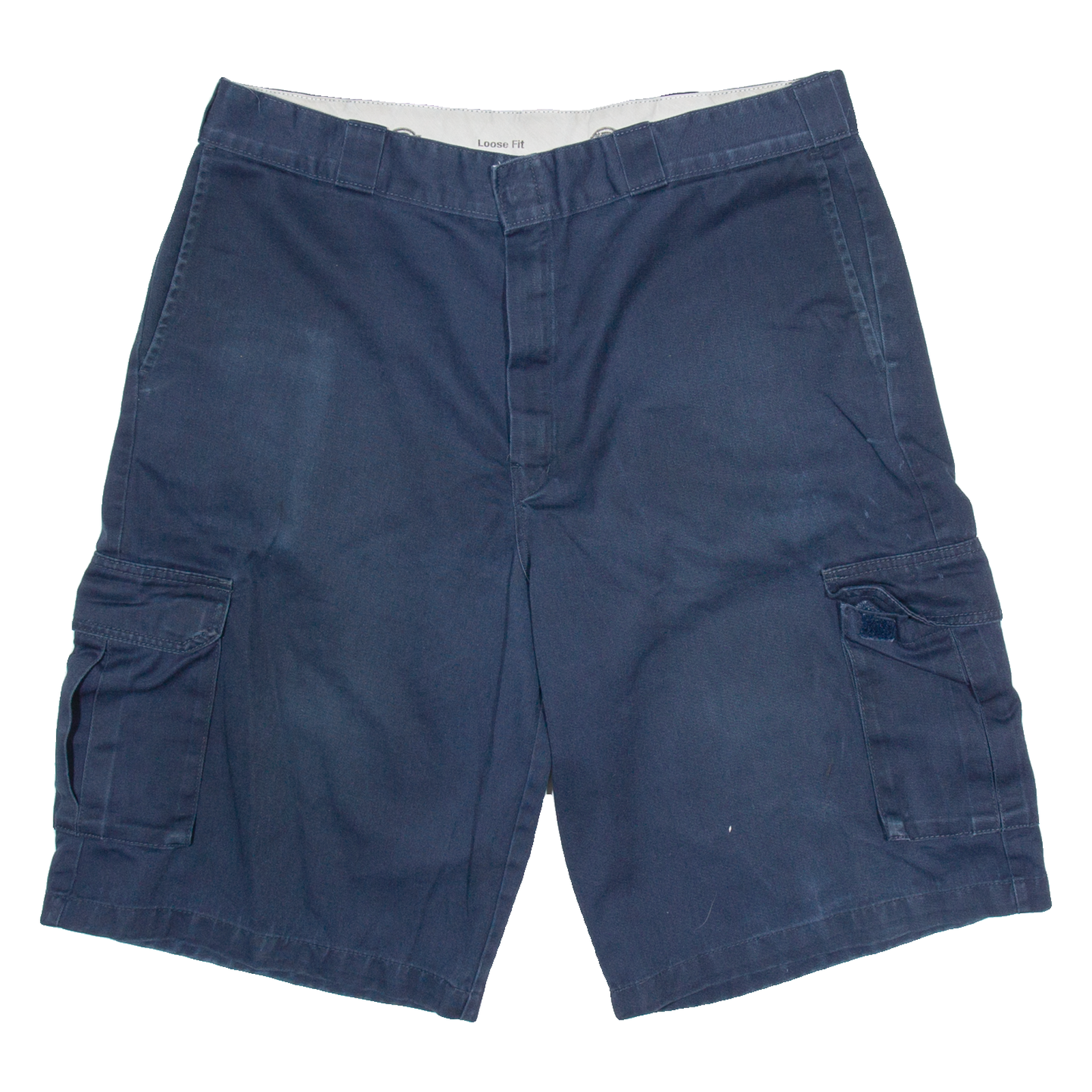 DICKIES Mens Cargo Shorts Blue 2XL W40 Refurbished - N/A refurbished available on Cerqular