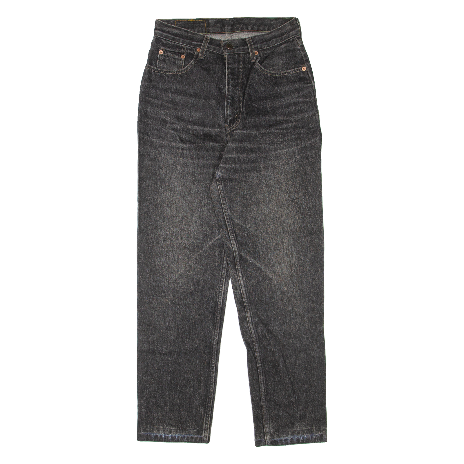 LEVI'S 881 02 Orange Tab Womens Jeans Black Regular Mom 90s W26 L30 Refurbished - N/A refurbished available on Cerqular