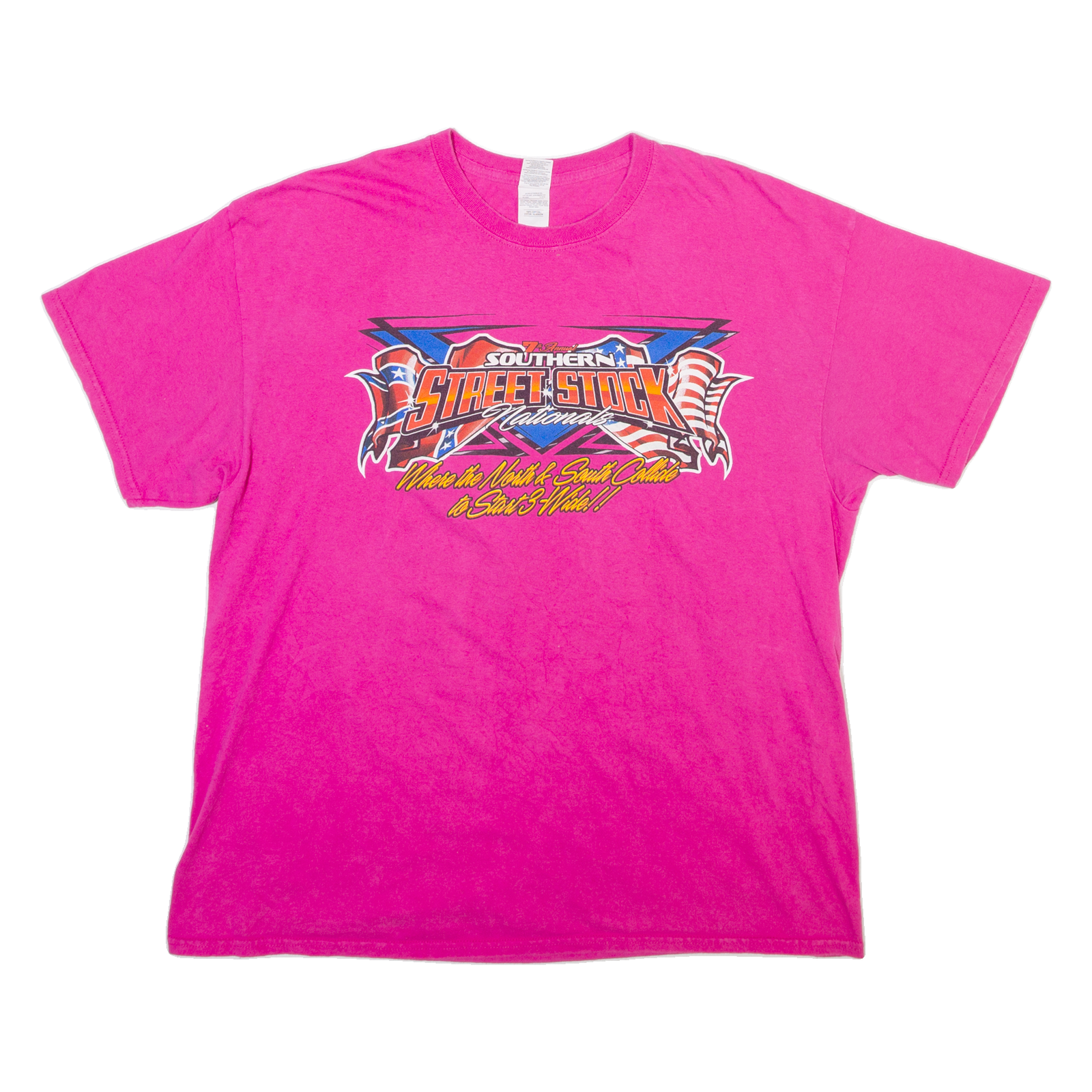 Buy GILDAN Racing Mens T-Shirt Pink USA XL Refurbished - $12.99 GILDAN Racing Mens T-Shirt Pink USA XL Refurbished - N/A refurbished available on Cerqular
