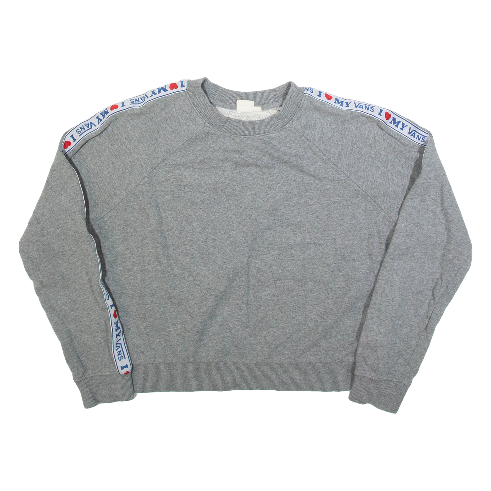 VANS Womens Sweatshirt Grey S Refurbished - N/A refurbished available on Cerqular