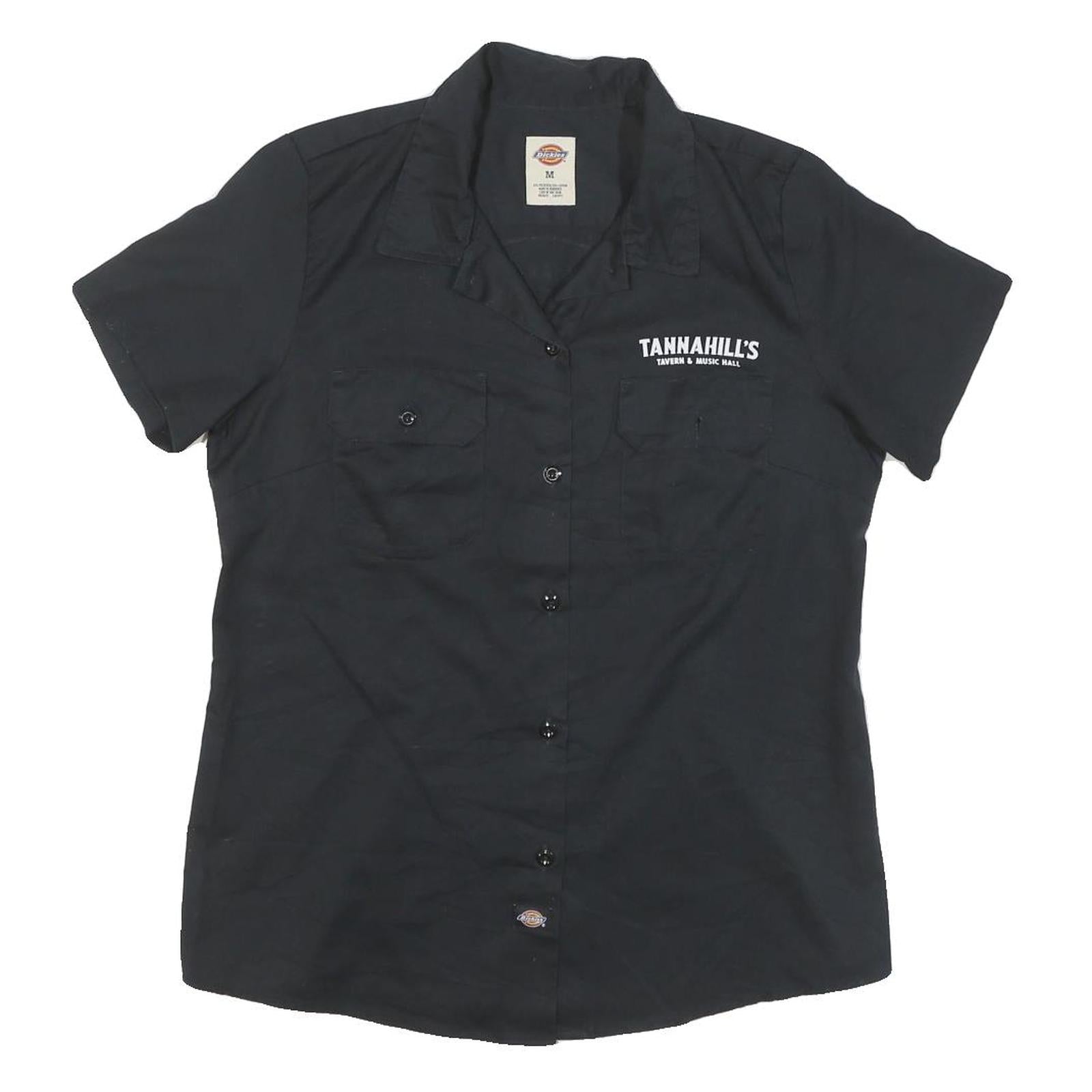 Buy DICKIES Womens Black Work Shirt M Tannahill's Tavern Music Hall Logo Refurbished - $35.09 DICKIES Womens Black Work Shirt M Tannahill's Tavern Music Hall Logo Refurbished - N/A refurbished available on Cerqular