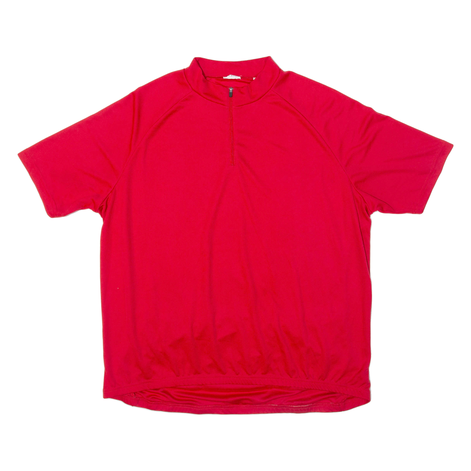 Cycling Mens Jersey Red 1/4 Zip 3XL Refurbished - N/A refurbished available on Cerqular