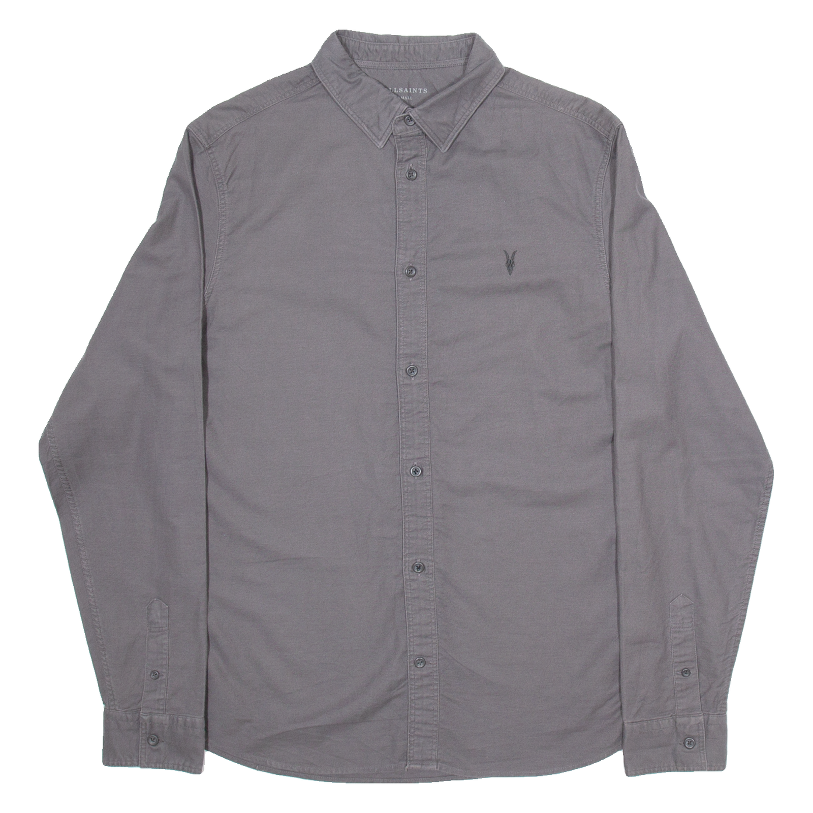 Buy ALL SAINTS Mens Plain Shirt Grey Long Sleeve S Refurbished - $31.19 ALL SAINTS Mens Plain Shirt Grey Long Sleeve S Refurbished - N/A refurbished available on Cerqular