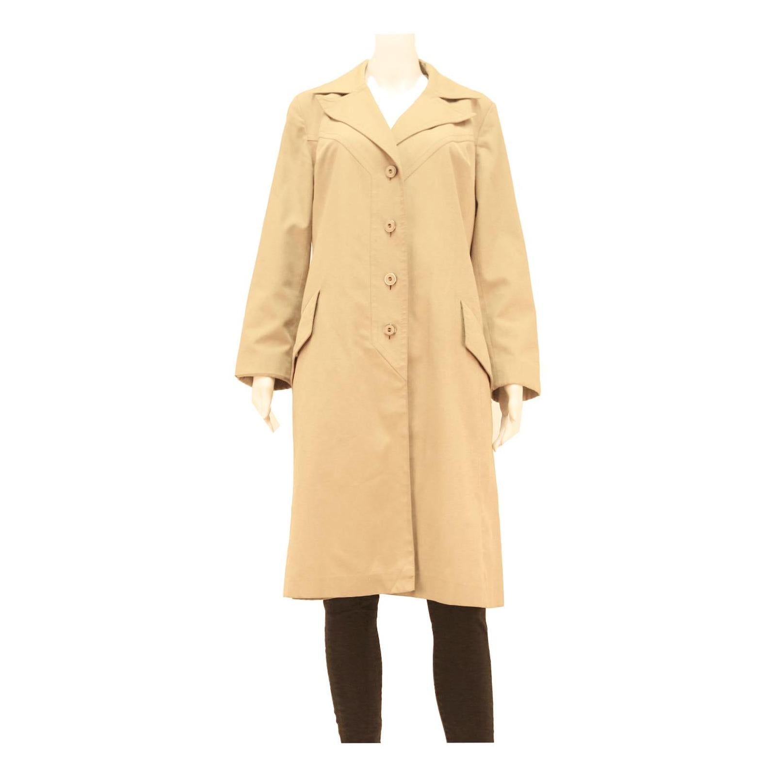 Buy Womens Beige Cotton Blend Button Jacket L Classic Plain Lightweight Refurbished - $45.49 Womens Beige Cotton Blend Button Jacket L Classic Plain Lightweight Refurbished - N/A refurbished available on Cerqular