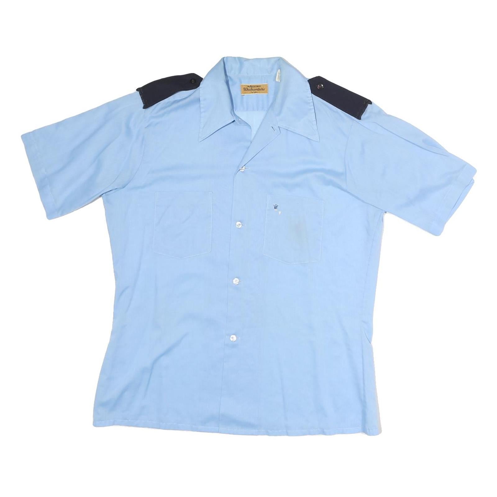 Buy ARROW WEEKENDERS Mens Blue & Navy Casual Shirt M Button Short Sleeve Cotton Refurbished - $14.29 ARROW WEEKENDERS Mens Blue & Navy Casual Shirt M Button Short Sleeve Cotton Refurbished - N/A refurbished available on Cerqular