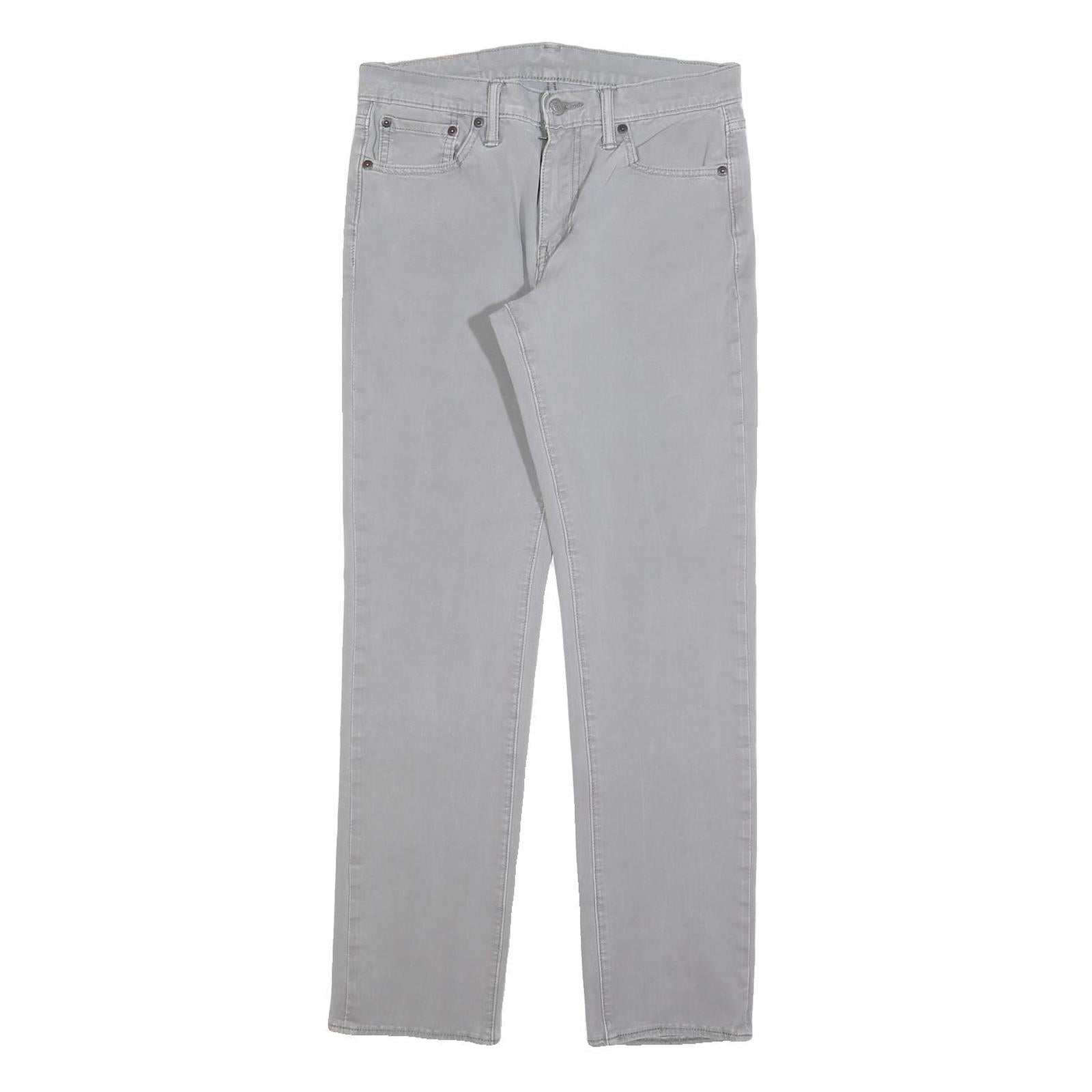 LEVI'S 511 SLIM Mens Jeans Grey Slim Skinny Denim W30 L32 Casual Wear Refurbished - N/A refurbished available on Cerqular