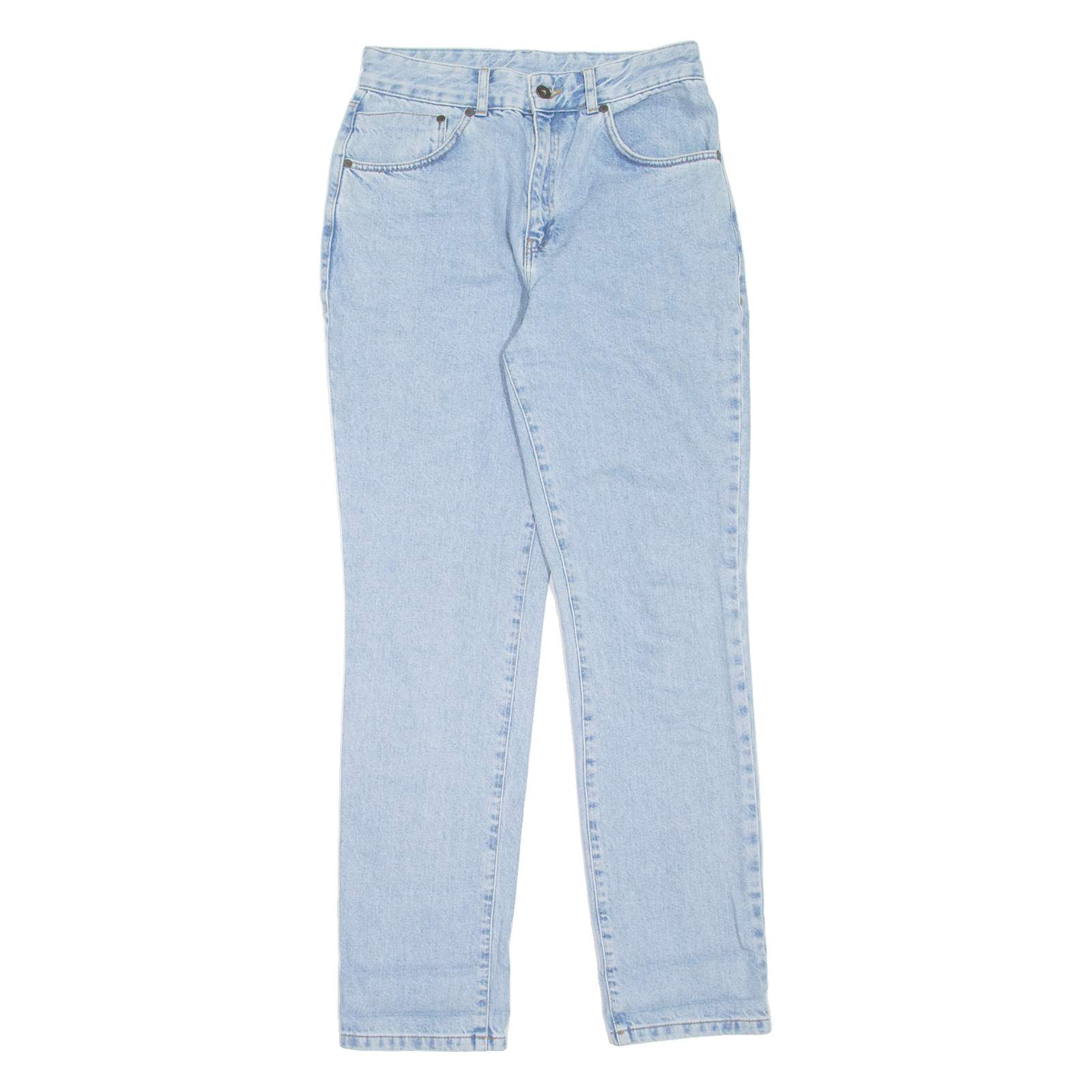 THE RAGGED PRIEST Womens Jeans Blue Regular Mom W27 L30 Refurbished - N/A refurbished available on Cerqular