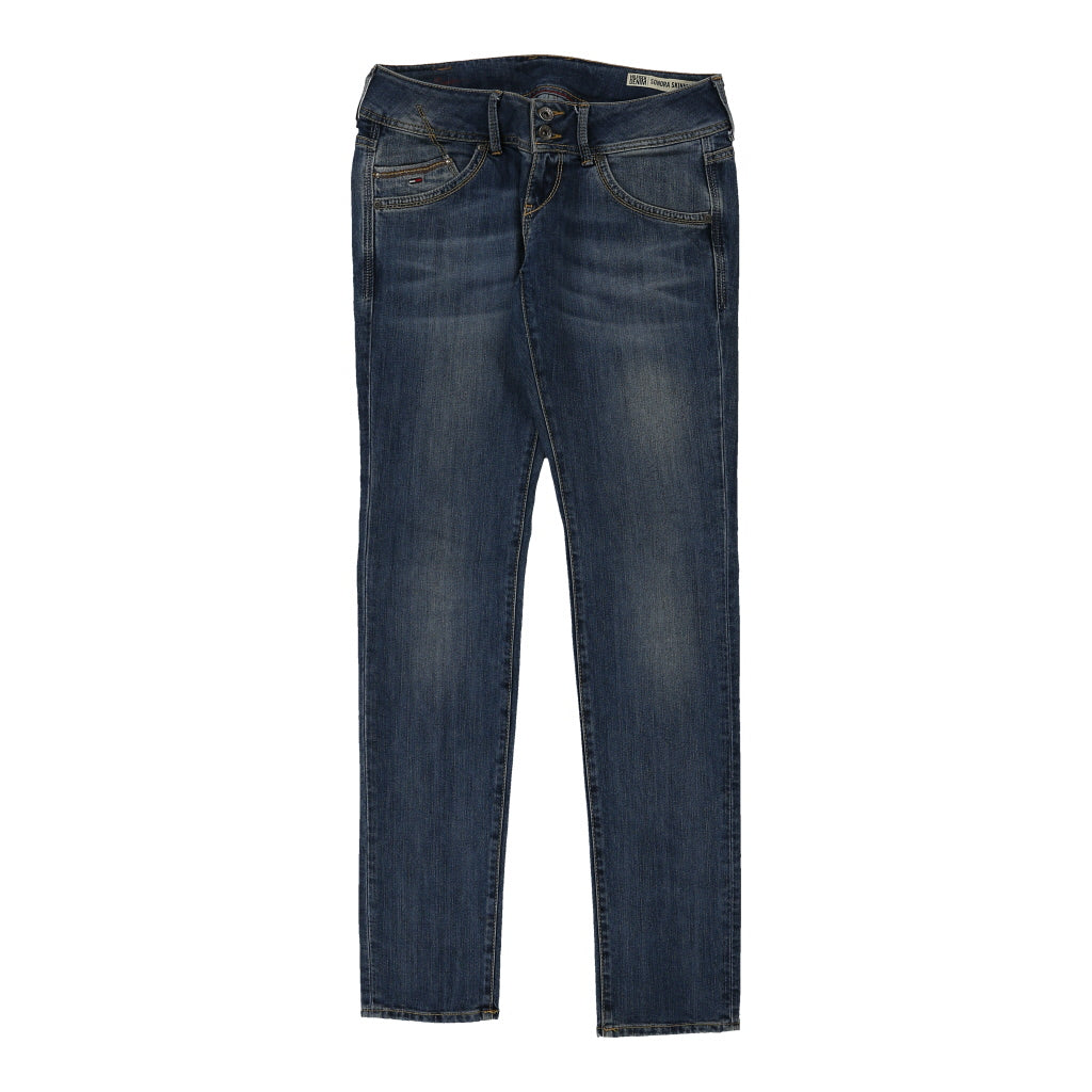 Buy Hilfiger Denim Skinny Jeans - 33W UK 10 Blue Cotton Refurbished - $14.06 Hilfiger Denim Skinny Jeans - 33W UK 10 Blue Cotton Refurbished - Thrifted (note: this is a term often used to describe second- refurbished available on Cerqular