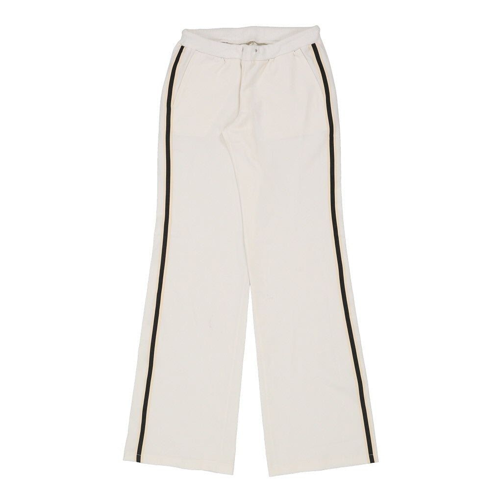 Unbranded Tracksuit - Medium White Polyester Refurbished - Thrifted (note: this is a term often used to describe second- refurbished available on Cerqular