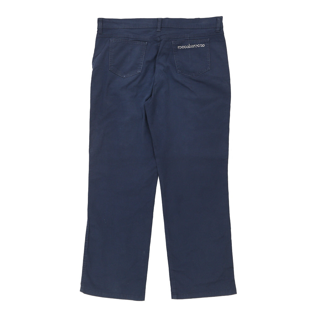 Buy Roccobarocco Jeans - 36W UK 16 Blue Cotton Refurbished - $24.11 Roccobarocco Jeans - 36W UK 16 Blue Cotton Refurbished - Thrifted (note: this is a term often used to describe second- refurbished available on Cerqular