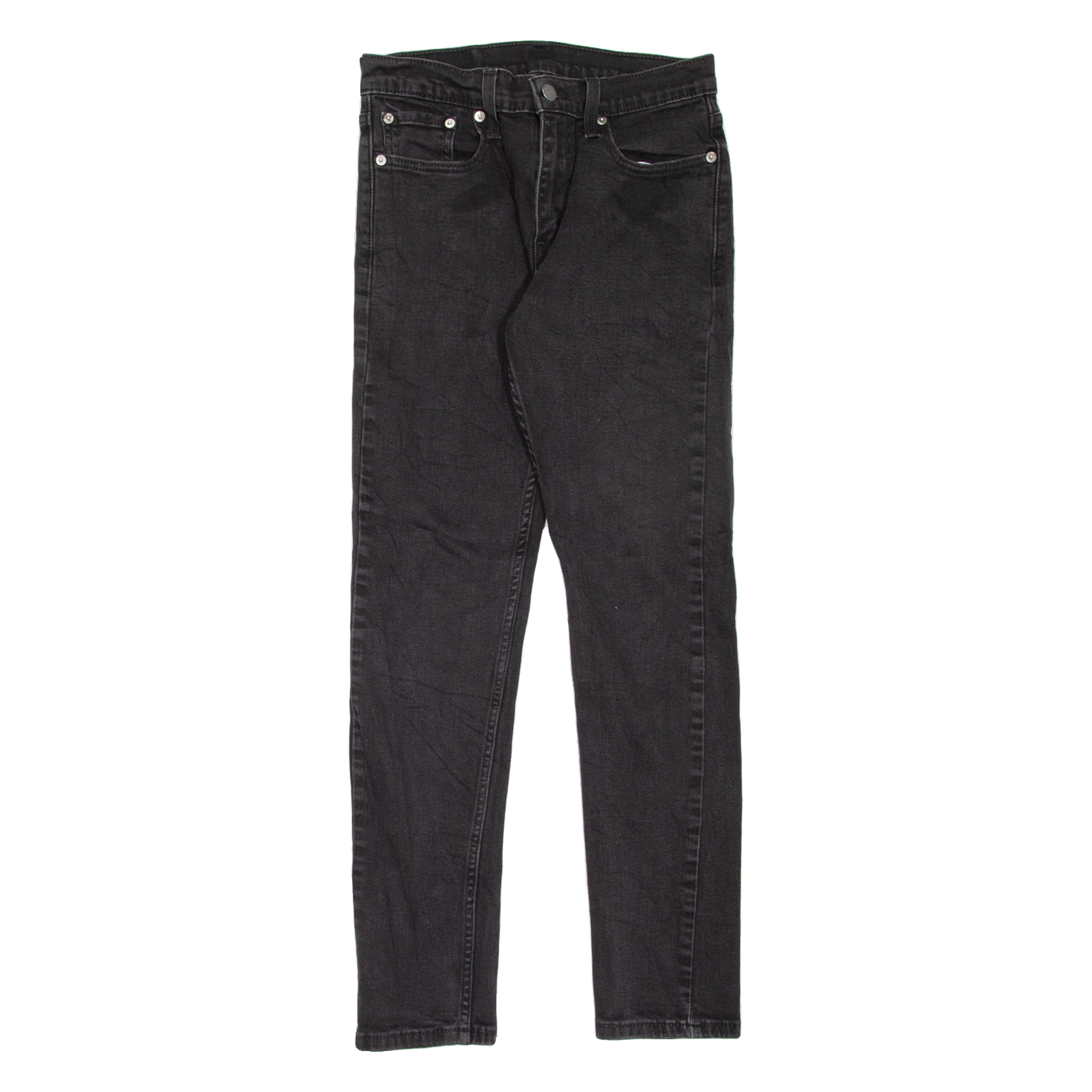 LEVI'S 512 Jeans Mens Black Slim Tapered W27 L29 Refurbished - N/A refurbished available on Cerqular