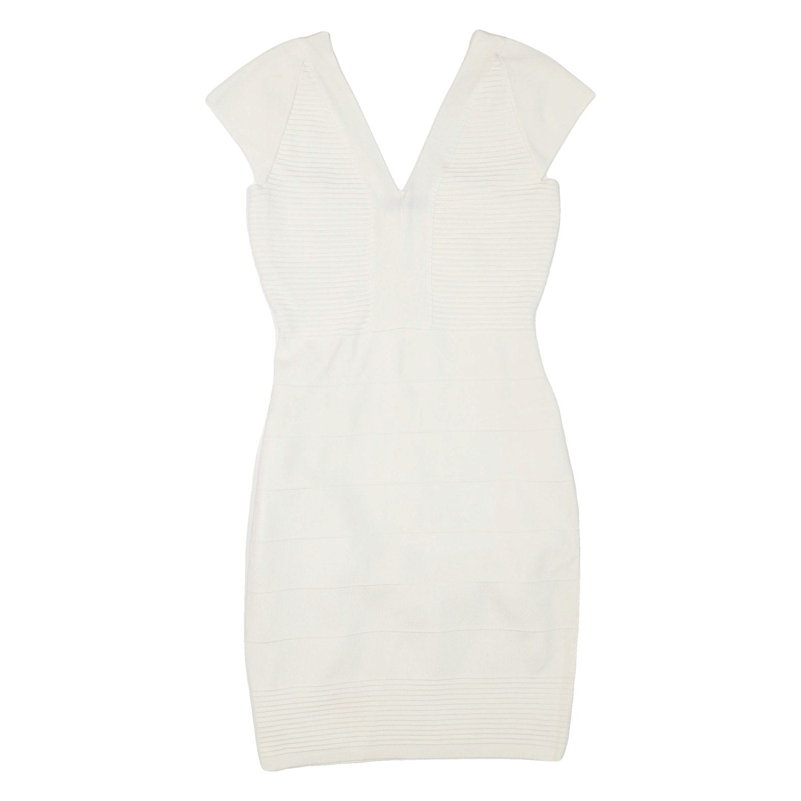 KAREN MILLEN Womens Pencil Dress Cream Viscose Sleeveless Short S Refurbished - N/A refurbished available on Cerqular