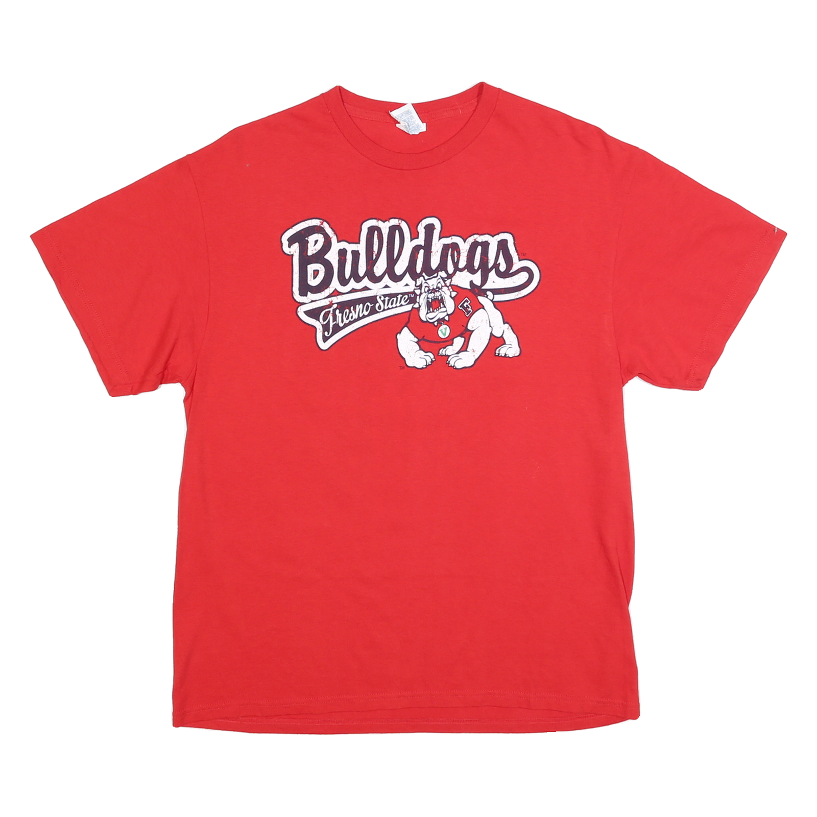 Buy DELTA Mens Red Bulldogs Fresno State Graphic T-Shirt L Short Sleeve Crew Neck Refurbished - $18.19 DELTA Mens Red Bulldogs Fresno State Graphic T-Shirt L Short Sleeve Crew Neck Refurbished - N/A refurbished available on Cerqular
