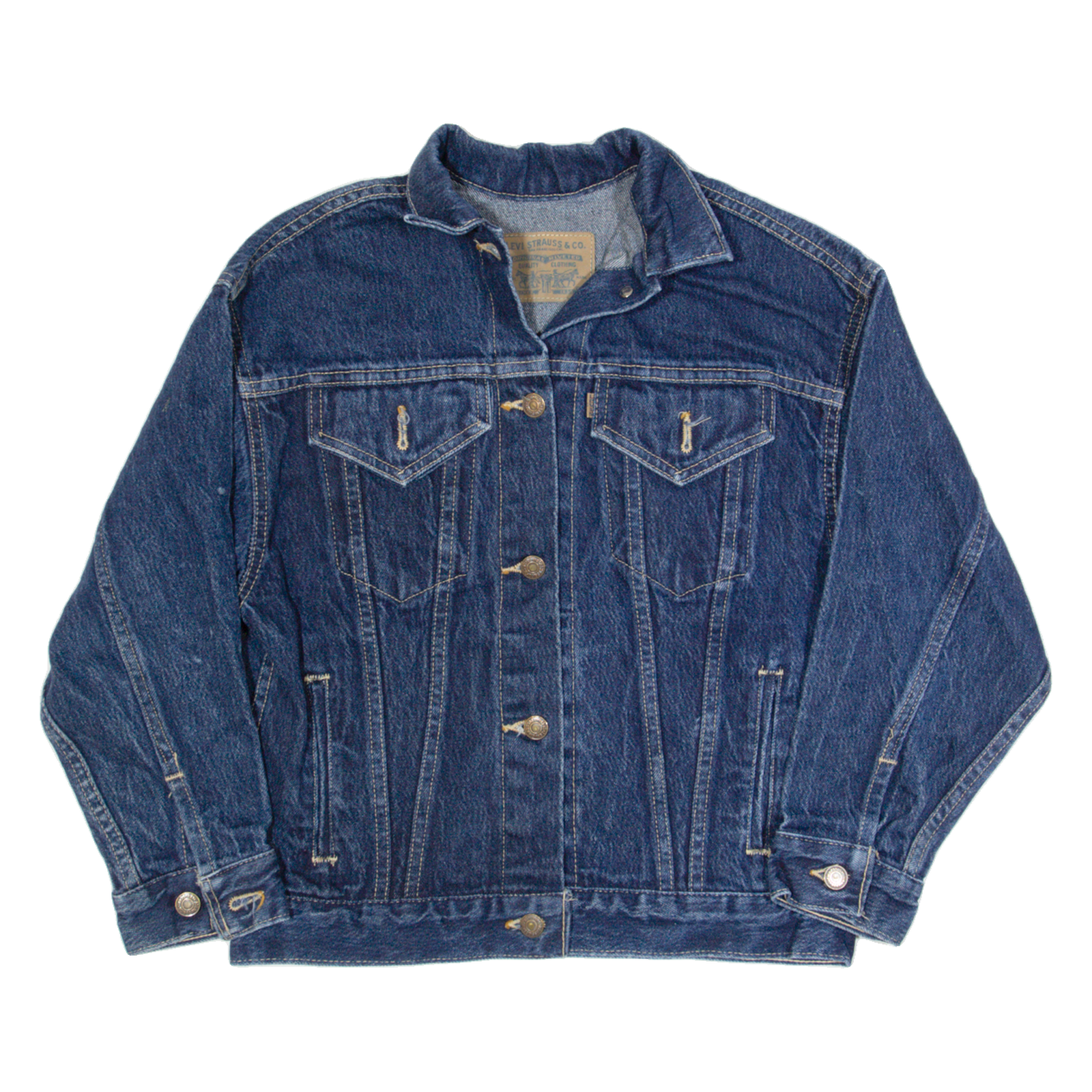 Buy LEVI'S Womens Denim Jacket Blue S Refurbished - $61.09 LEVI'S Womens Denim Jacket Blue S Refurbished - N/A refurbished available on Cerqular