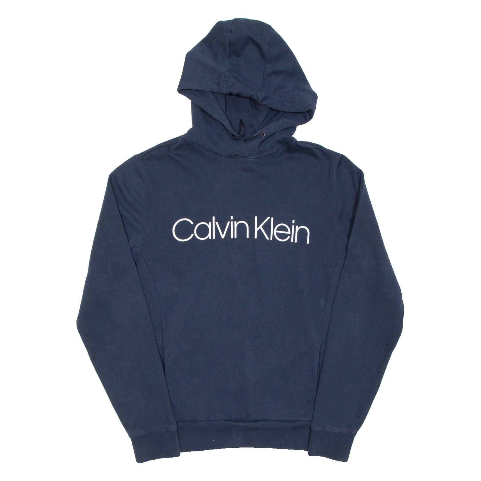 CALVIN KLEIN Womens Blue Hoodie Pullover M Refurbished - N/A refurbished available on Cerqular