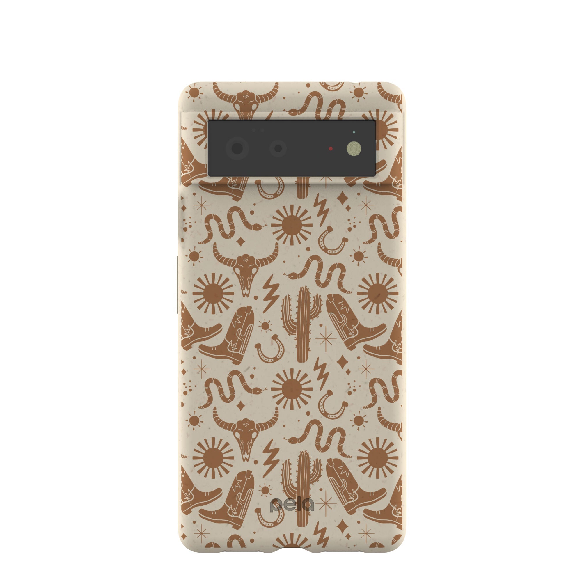 London Fog Wild West Google Pixel 6 Case Refurbished - Pela Case refurbished available on Cerqular
