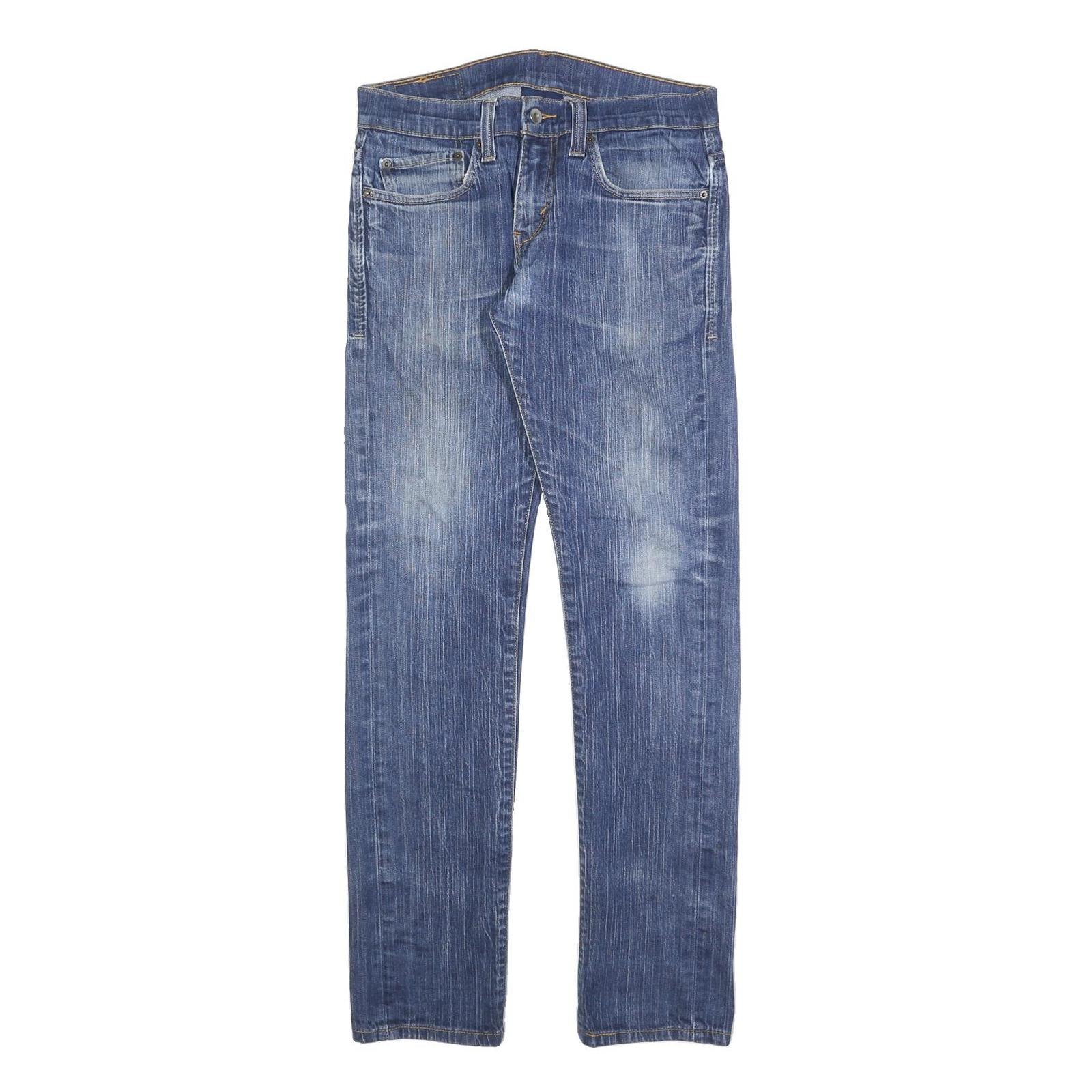 LEVI'S 511 Skinny Mens Jeans Blue Slim Denim Medium W31 L32 Zip Cotton Blend Refurbished - N/A refurbished available on Cerqular