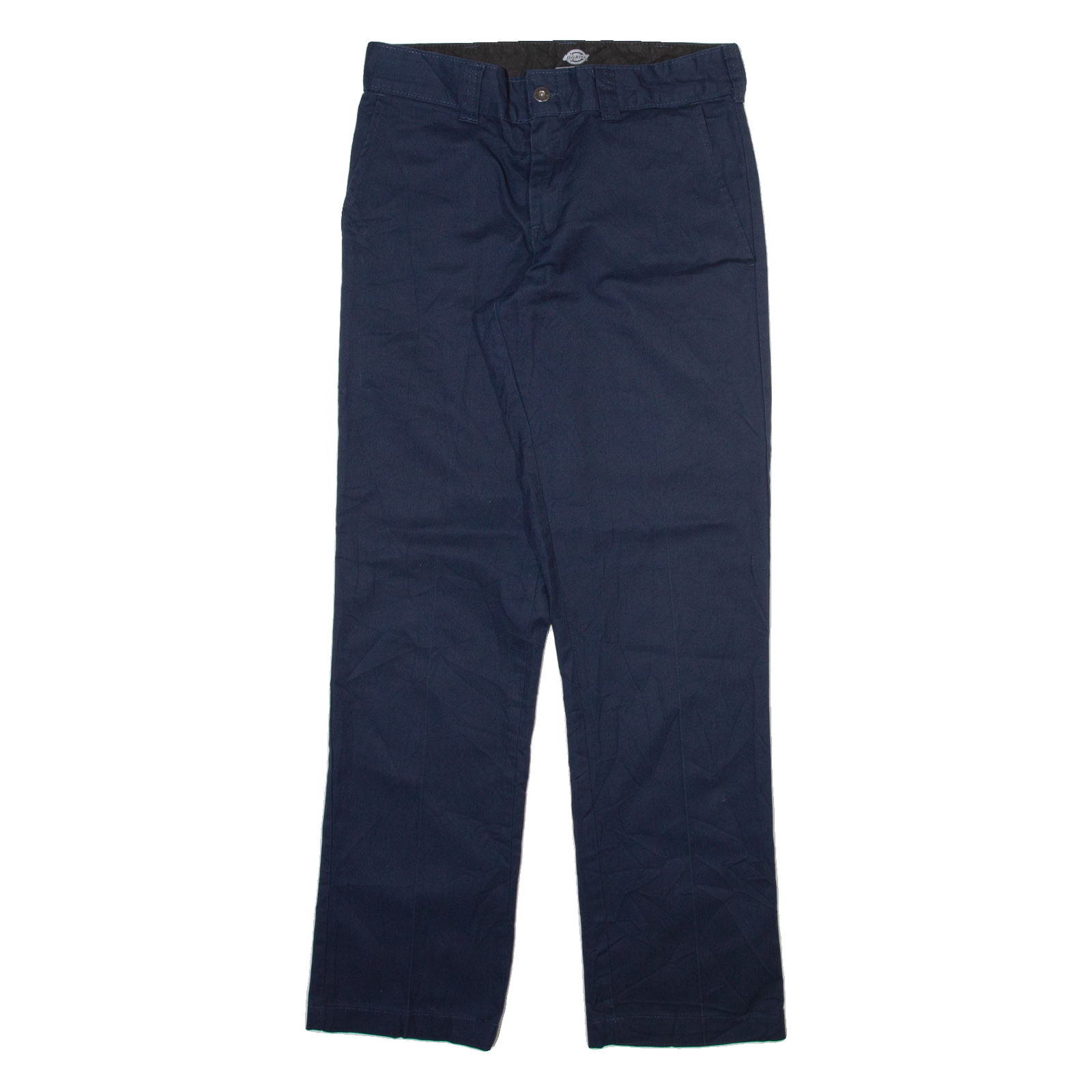 DICKIES Mens Trousers Blue Slim Straight W30 L31 Refurbished - N/A refurbished available on Cerqular