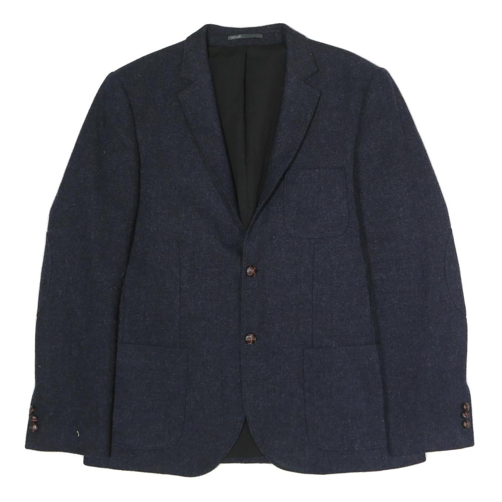 Buy RIVER ISLAND Mens Navy Blue Wool Blazer XL Woven Button Jacket Classic Fit Refurbished - $41.59 RIVER ISLAND Mens Navy Blue Wool Blazer XL Woven Button Jacket Classic Fit Refurbished - N/A refurbished available on Cerqular