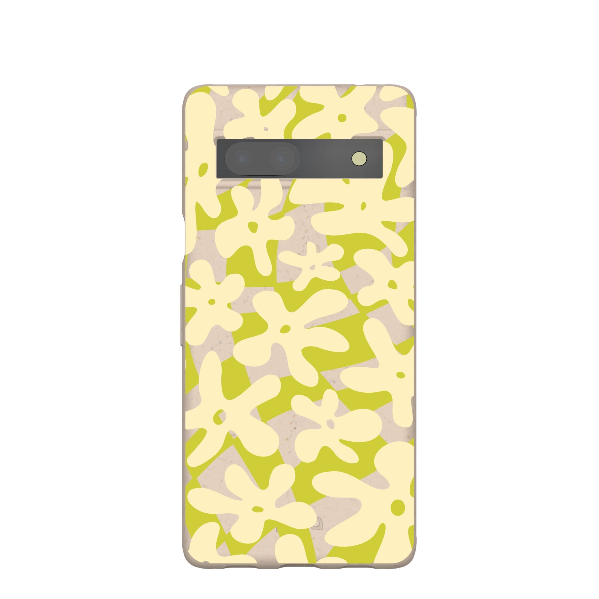 Seashell Floral Daze Google Pixel 7a Case Refurbished - Pela Case refurbished available on Cerqular