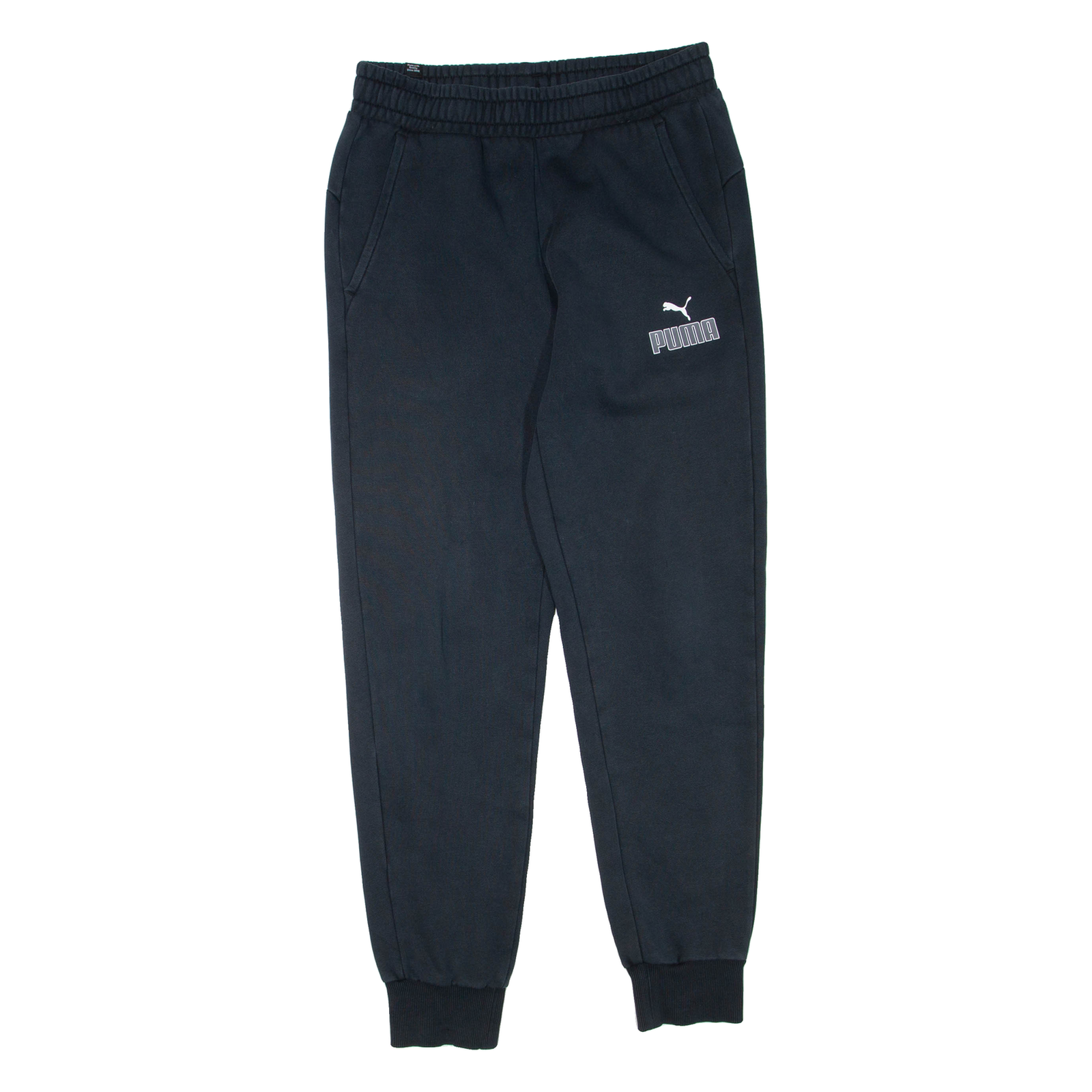 PUMA Womens Joggers Black Tapered S W30 L30 Refurbished - N/A refurbished available on Cerqular