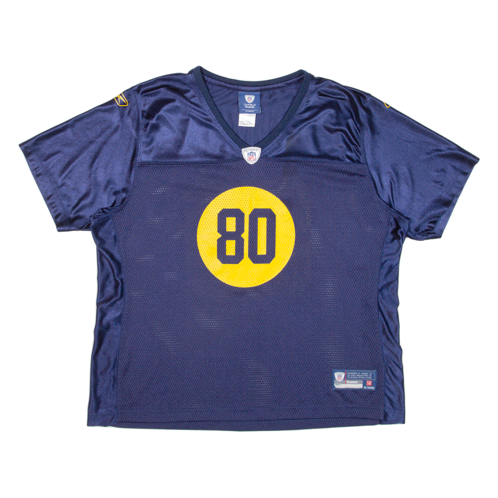 REEBOK NFL Womens Jersey Blue USA V-Neck Nylon XL Refurbished - N/A refurbished available on Cerqular