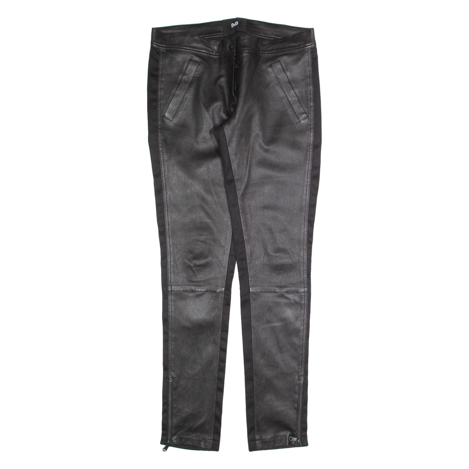 DOLCE & GABBANA Womens Trousers Black Slim Skinny W30 L30 Refurbished - N/A refurbished available on Cerqular