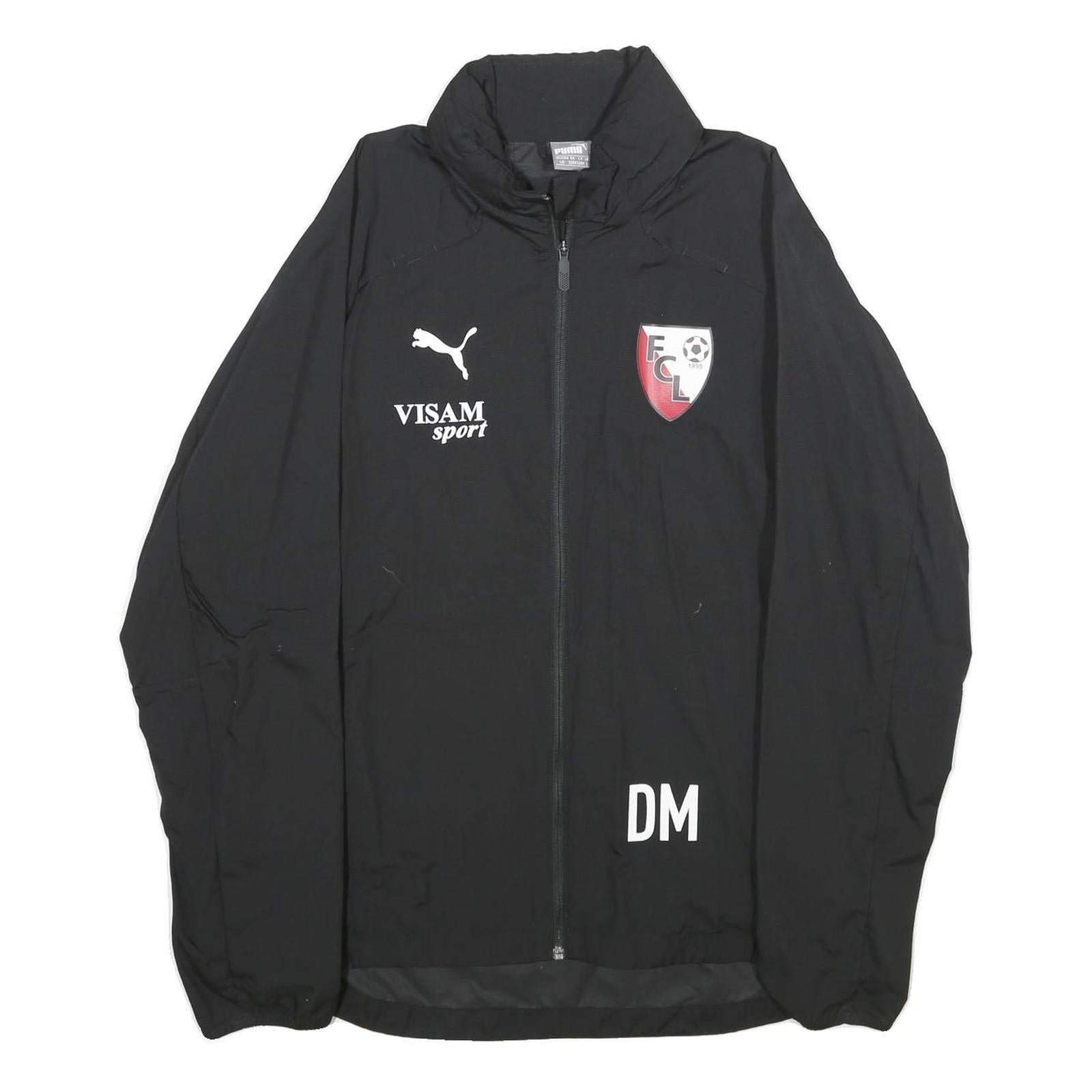 Buy PUMA Mens Black FC L Nylon Zip Jacket L Sports Team Football Training Refurbished - $41.59 PUMA Mens Black FC L Nylon Zip Jacket L Sports Team Football Training Refurbished - N/A refurbished available on Cerqular