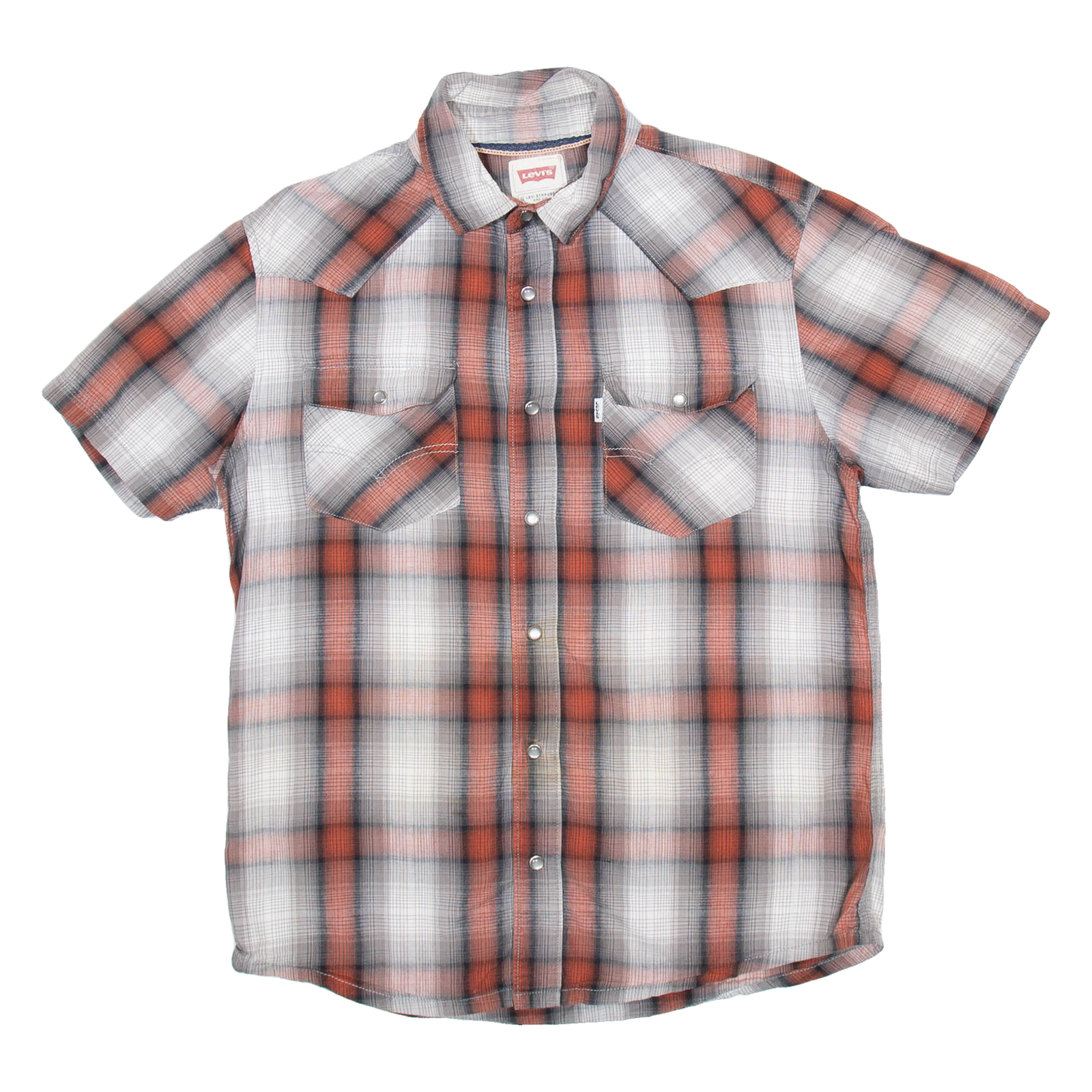 Buy LEVI'S Mens Shirt Red Check M Refurbished - $31.19 LEVI'S Mens Shirt Red Check M Refurbished - N/A refurbished available on Cerqular