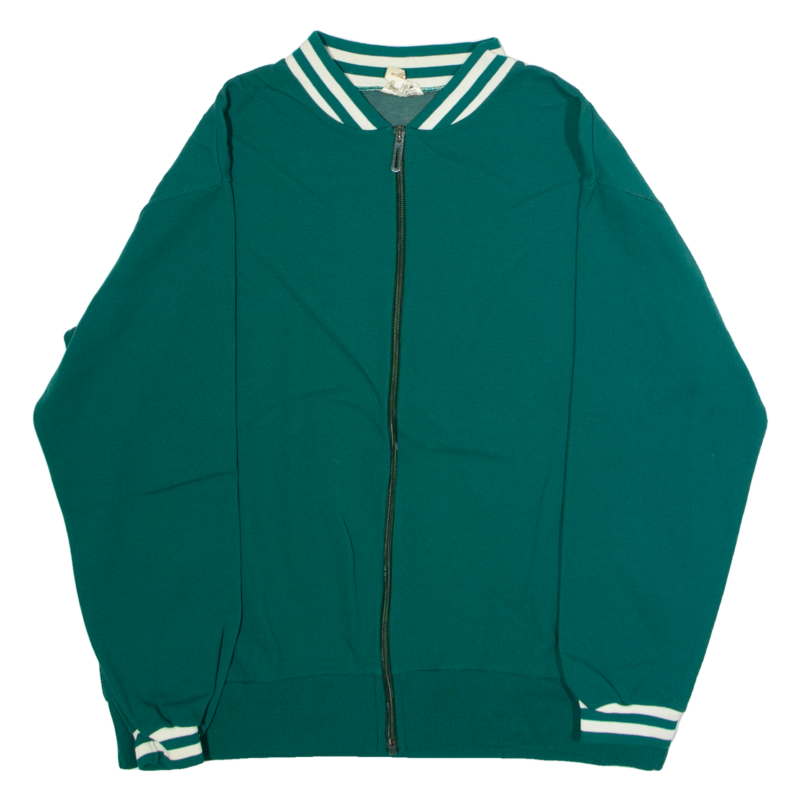 NYLTEL Mens Track Jacket Green 80s M Refurbished - N/A refurbished available on Cerqular