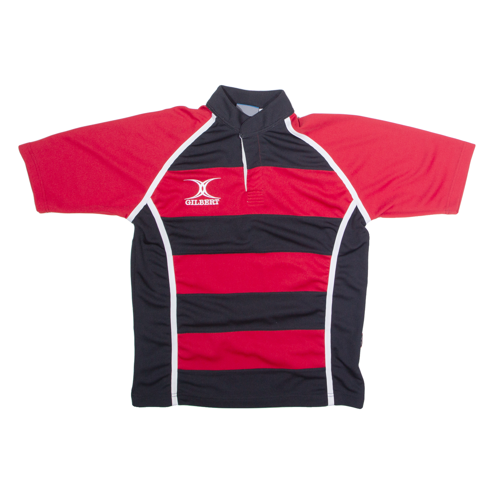 Buy GILBERTS Striped Rugby Mens Jersey Red Button Neck M Refurbished - $23.39 GILBERTS Striped Rugby Mens Jersey Red Button Neck M Refurbished - N/A refurbished available on Cerqular