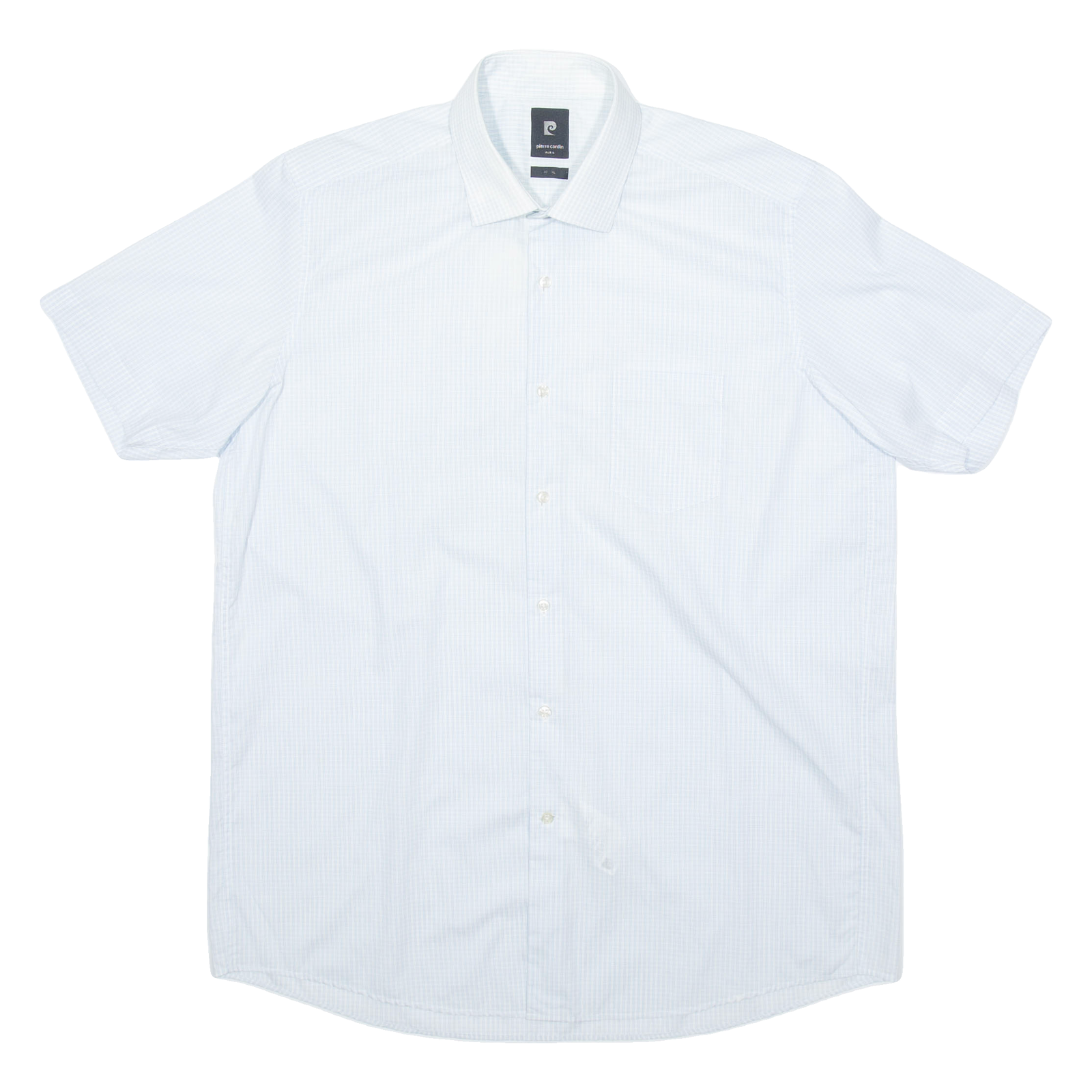 Buy PIERRE CARDIN Mens Shirt Blue Check XL Refurbished - $28.59 PIERRE CARDIN Mens Shirt Blue Check XL Refurbished - N/A refurbished available on Cerqular