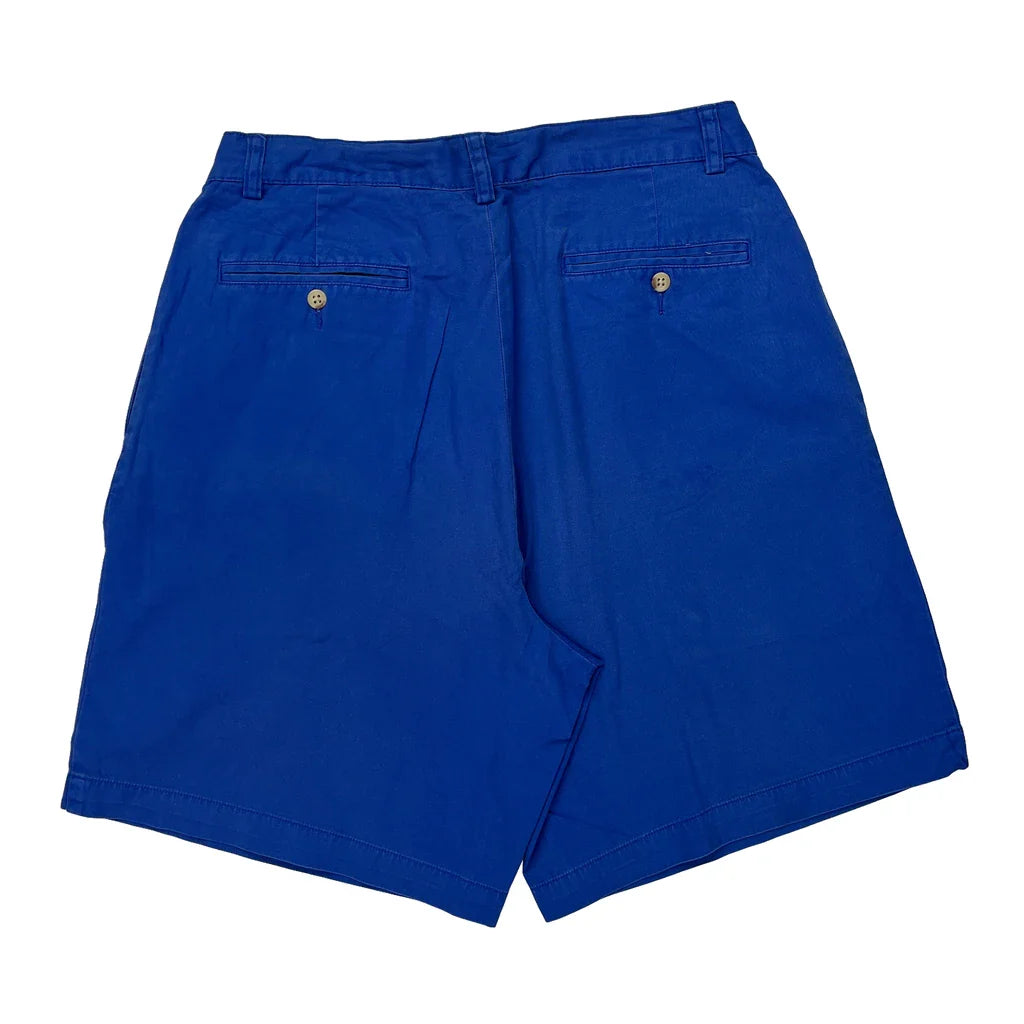 Polo By Ralph Lauren Chino Shorts - 31W 8L Blue Cotton Refurbished - Thrifted (note: this is a term often used to describe second- refurbished available on Cerqular
