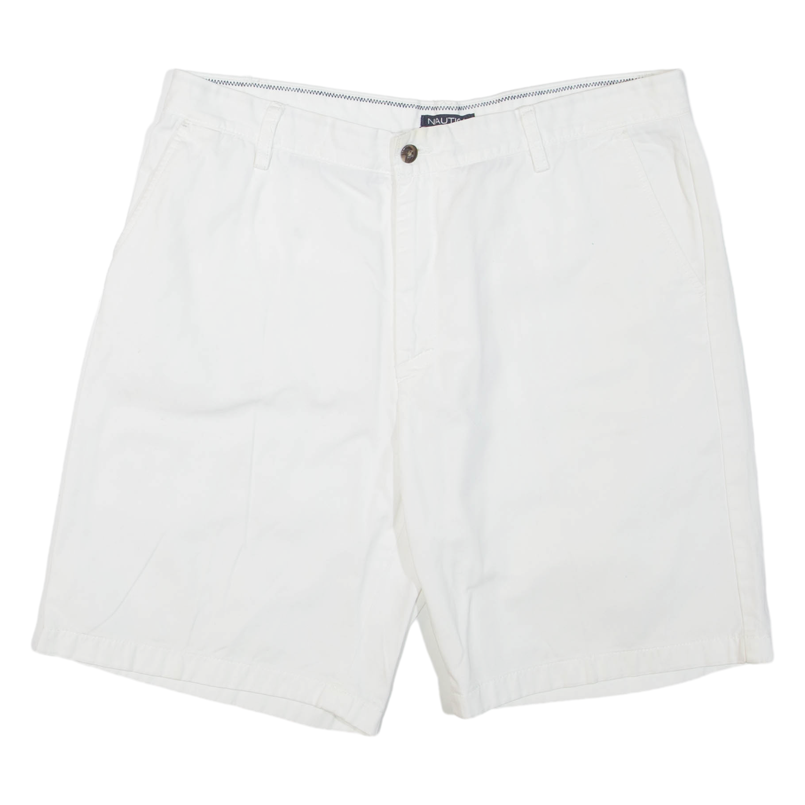 Buy NAUTICA Mens Chino Shorts White L W36 Refurbished - $20.79 NAUTICA Mens Chino Shorts White L W36 Refurbished - N/A refurbished available on Cerqular