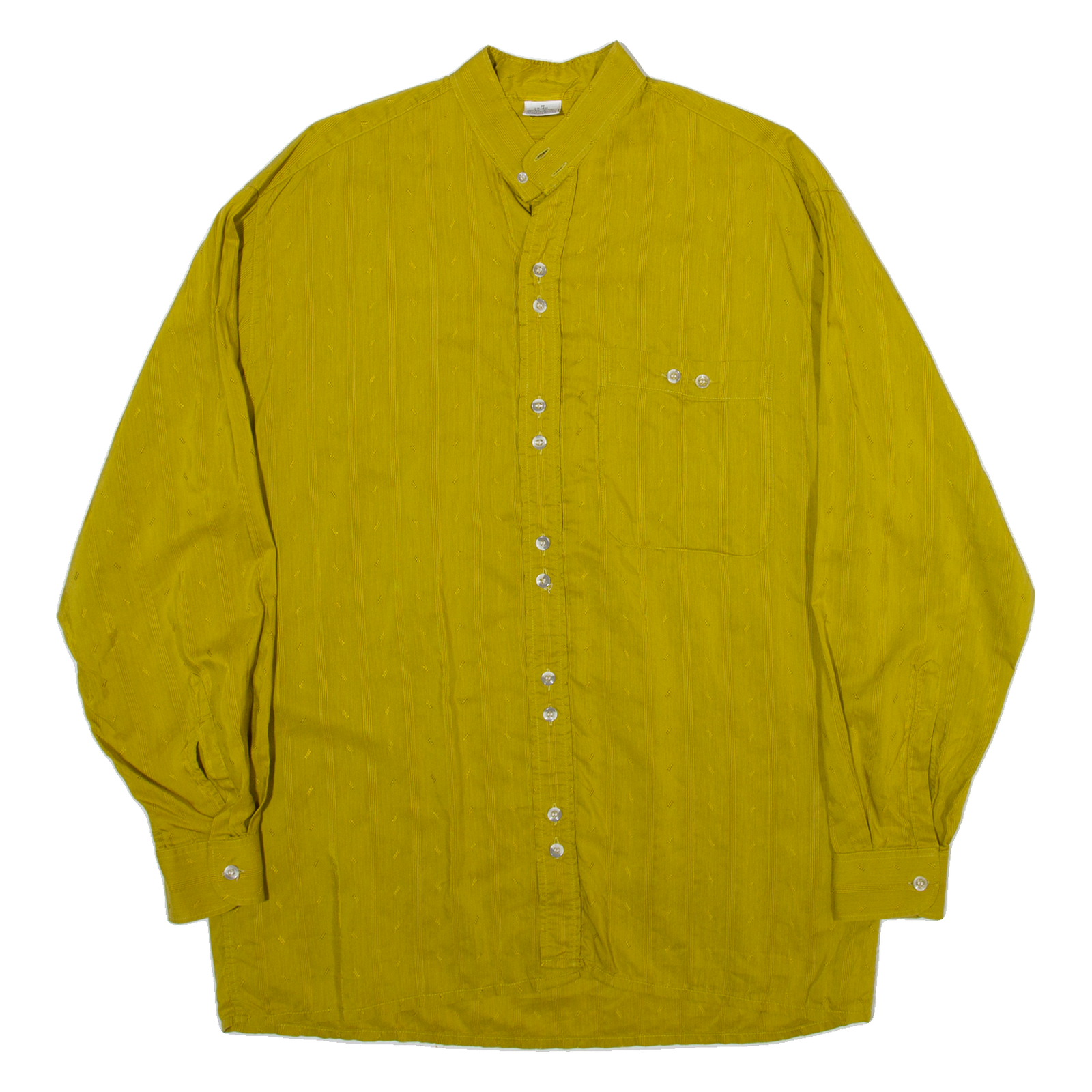 Buy Mens Shirt Yellow Striped Long Sleeve M Refurbished - $15.59 Mens Shirt Yellow Striped Long Sleeve M Refurbished - N/A refurbished available on Cerqular