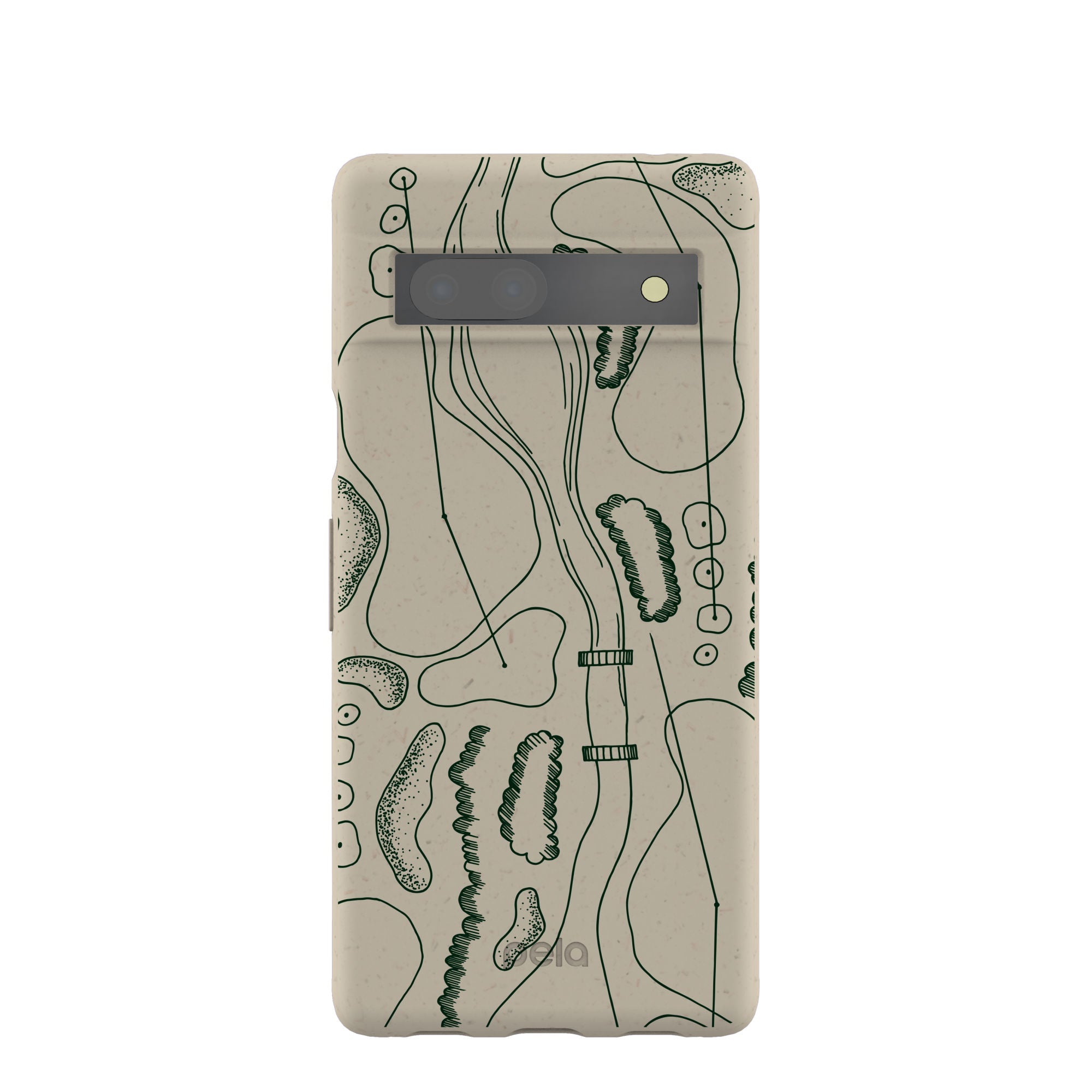 London Fog Golf Course Google Pixel 7a Case Refurbished - Pela Case refurbished available on Cerqular