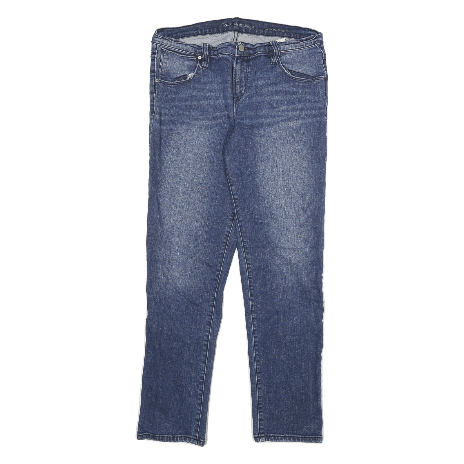 Calvin Klein Womens Jeans Blue Slim Skinny Denim Medium W30 L29 Zip Cotton Blend Refurbished - N/A refurbished available on Cerqular