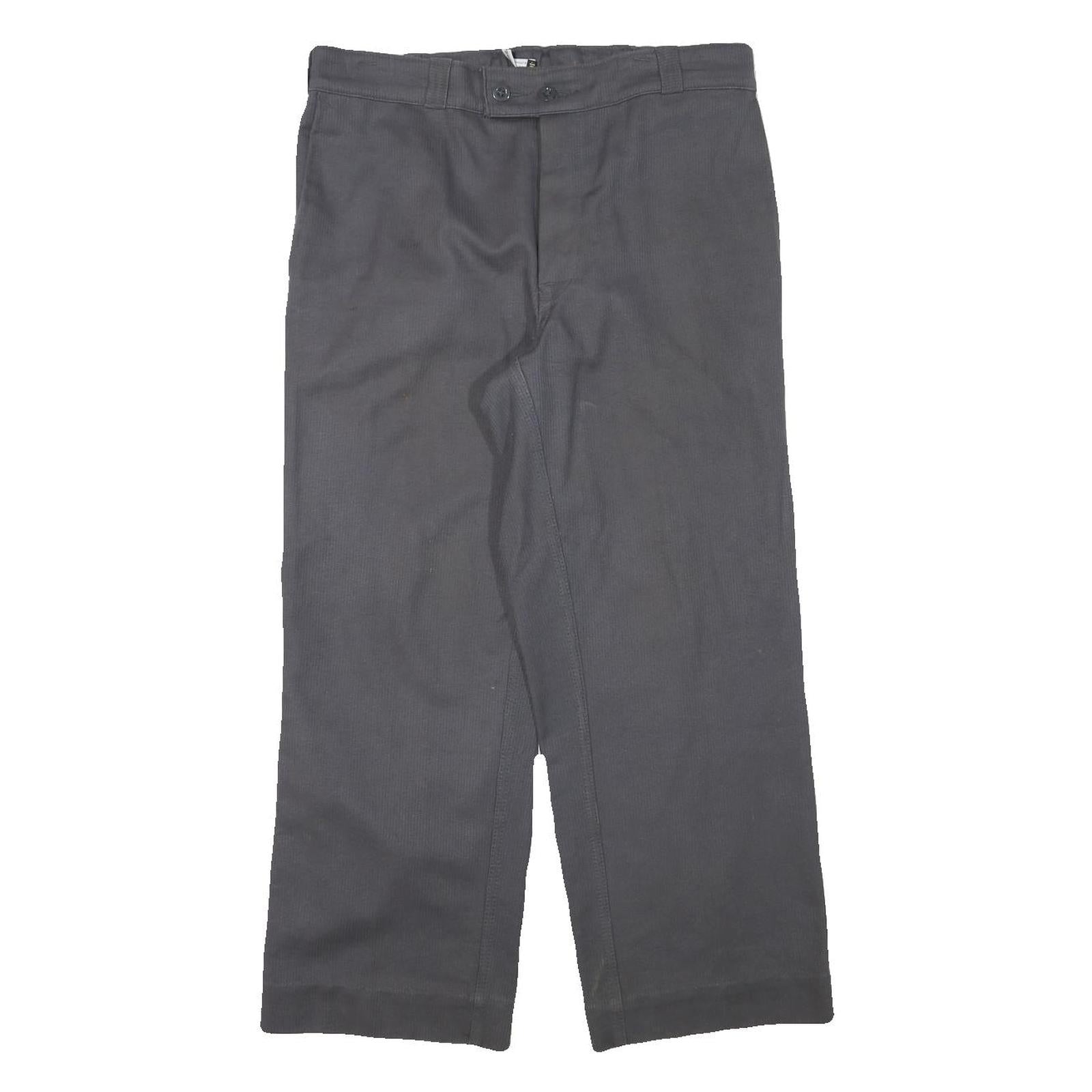 Buy MARSUM Mens Cotton Blend Relaxed Grey Trousers W34 L27 Button Closure Workwear Refurbished - $16.89 MARSUM Mens Cotton Blend Relaxed Grey Trousers W34 L27 Button Closure Workwear Refurbished - N/A refurbished available on Cerqular