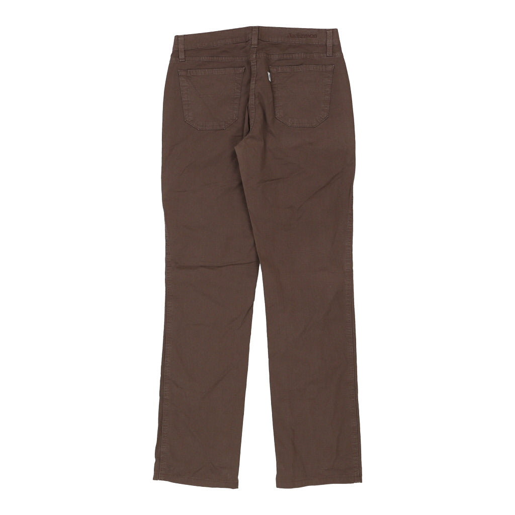 Jeckerson Trousers - 27W UK 8 Brown Cotton Refurbished - Thrifted (note: this is a term often used to describe second- refurbished available on Cerqular