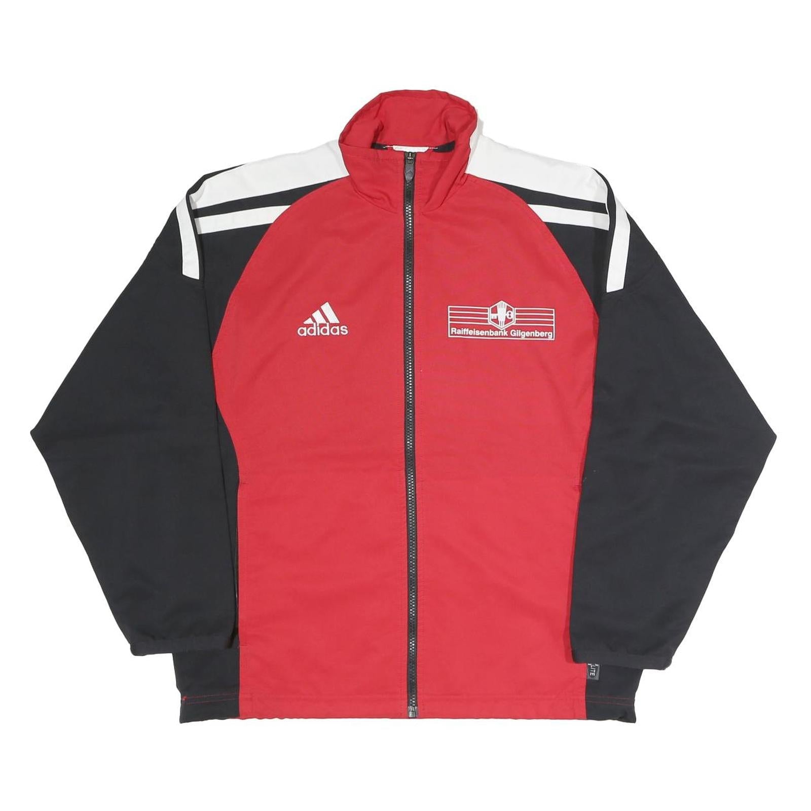 Buy ADIDAS Mens Red & Black Track Jacket L Polyester Blend Zip Plain Casual Refurbished - $36.39 ADIDAS Mens Red & Black Track Jacket L Polyester Blend Zip Plain Casual Refurbished - N/A refurbished available on Cerqular