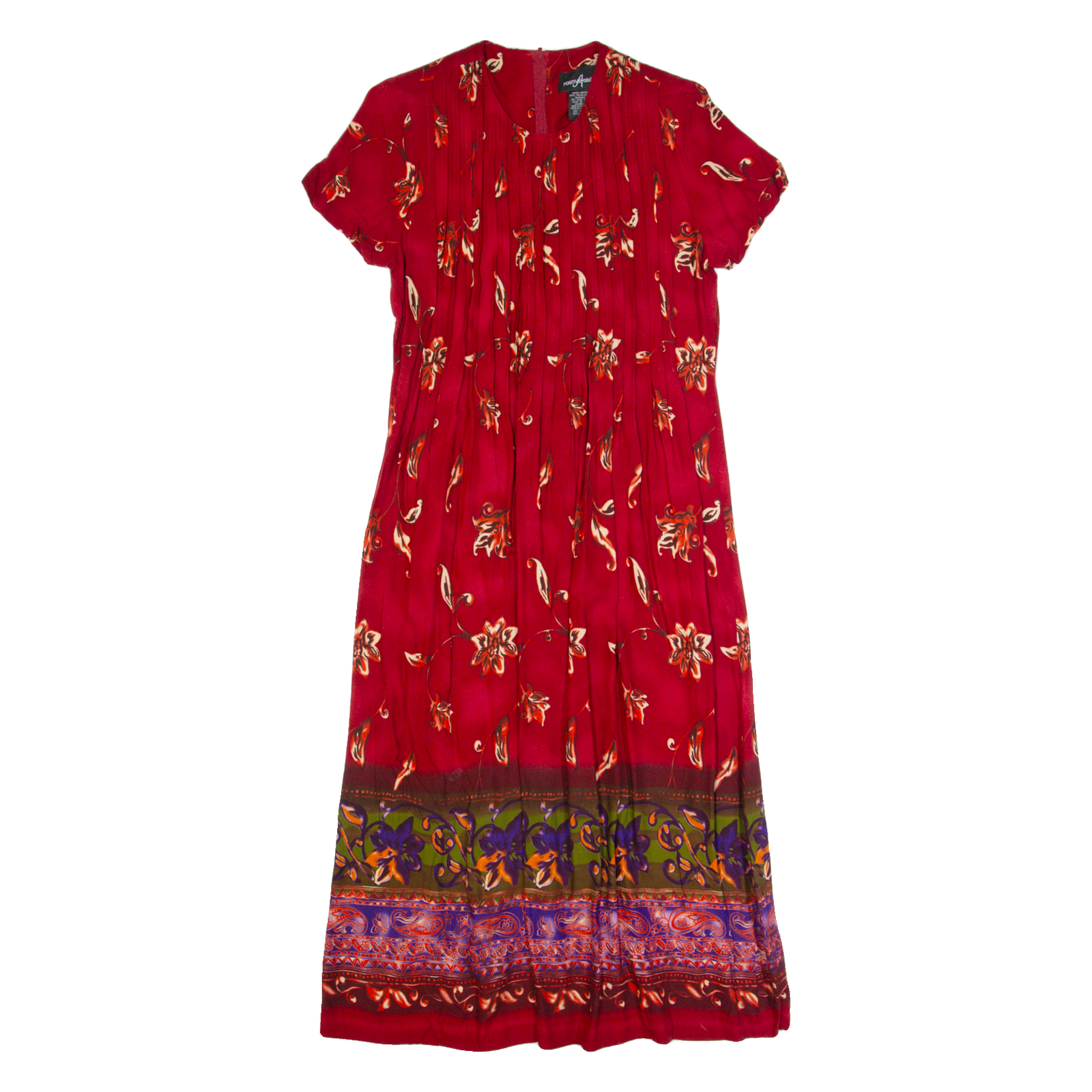 Buy POSITIVE ATTITUDE Womens Maxi Dress Red 90s Floral Short Sleeve Long M Refurbished - $27.29 POSITIVE ATTITUDE Womens Maxi Dress Red 90s Floral Short Sleeve Long M Refurbished - N/A refurbished available on Cerqular