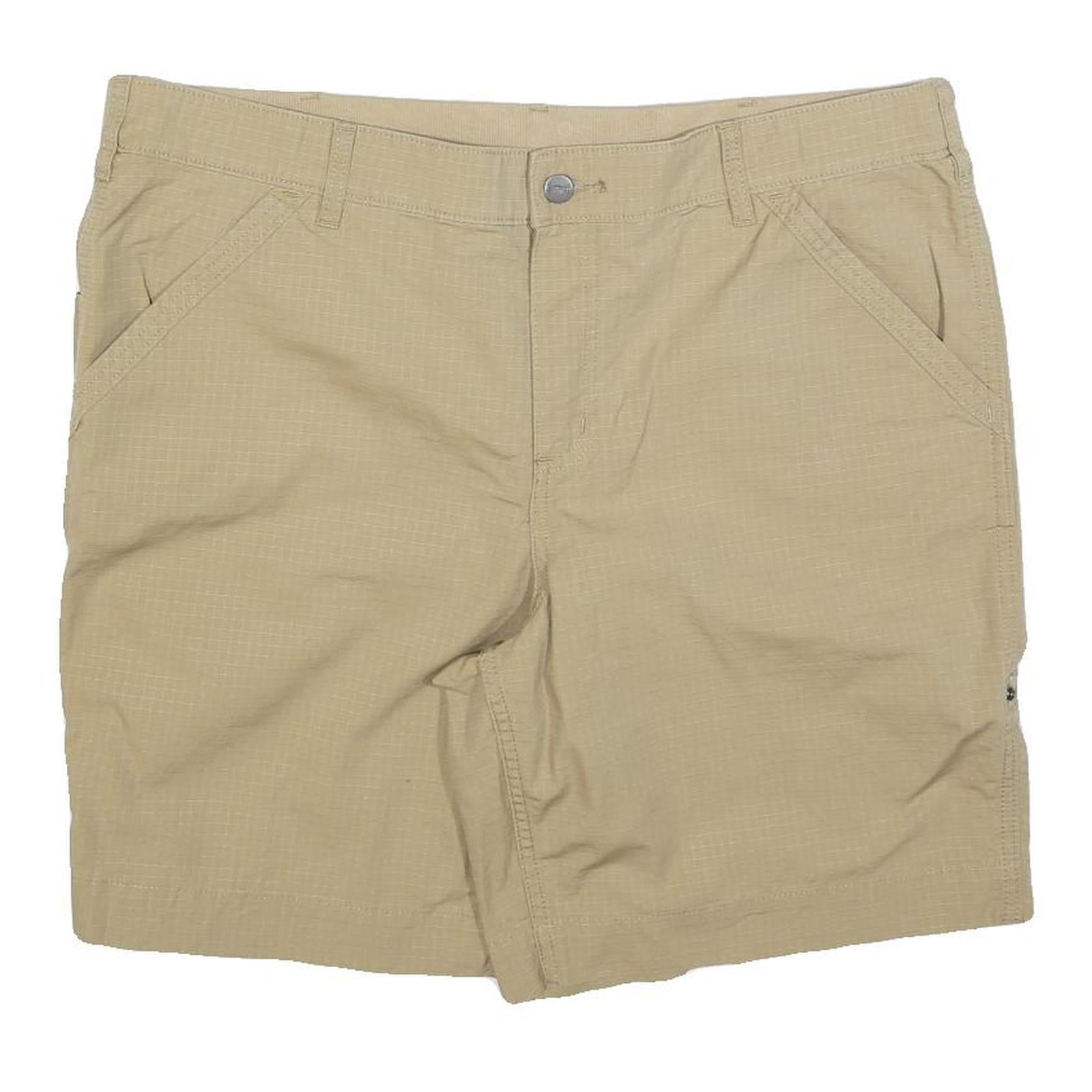 CARHARTT Womens Shorts Beige XL W38 Casual Cotton Blend Comfortable Refurbished - N/A refurbished available on Cerqular