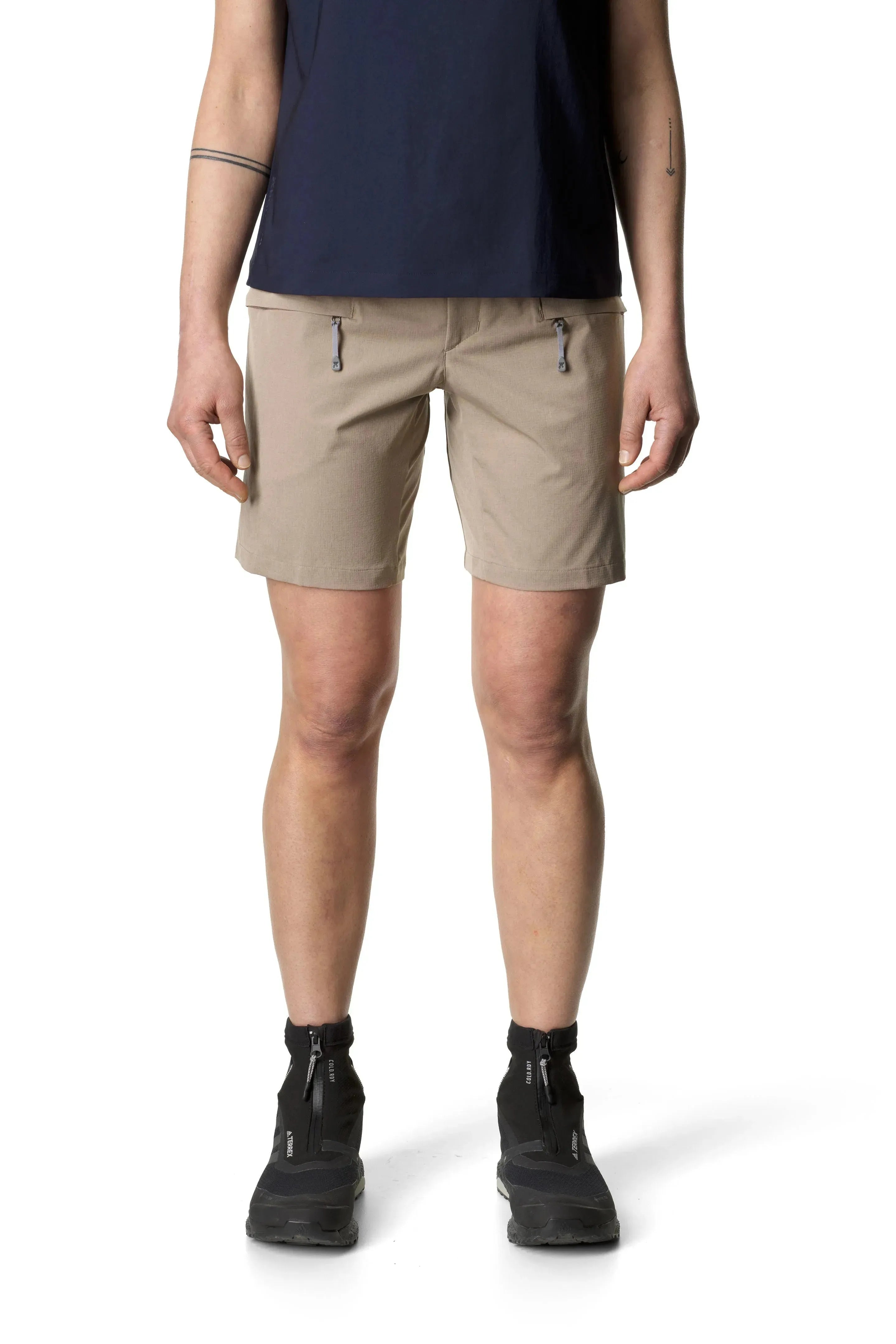 W's Daybreak Shorts | Color: Misty Beach | Size: M Refurbished - Houdini Sportswear refurbished available on Cerqular