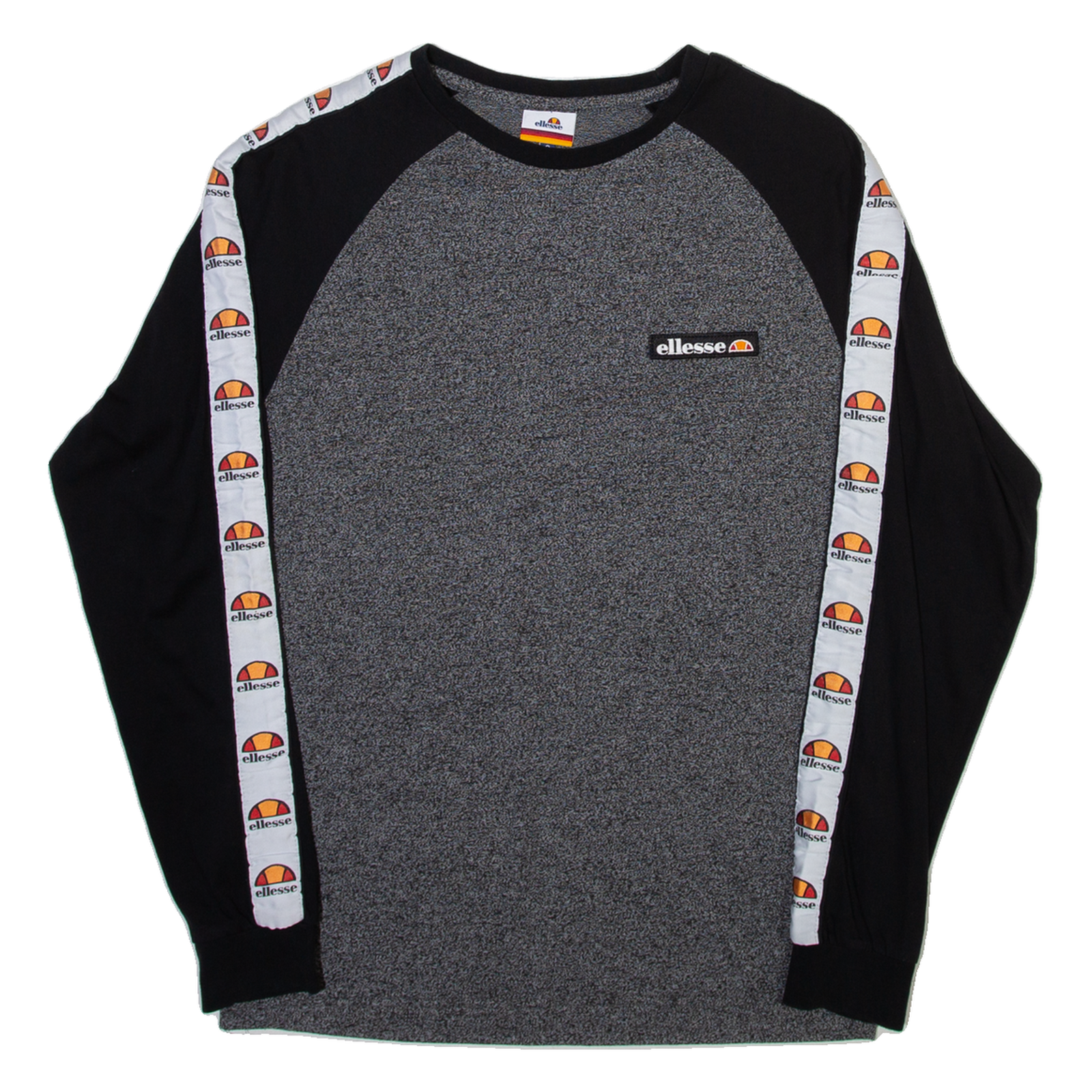 ELLESSE Mens T-Shirt Grey Long Sleeve S Refurbished - N/A refurbished available on Cerqular