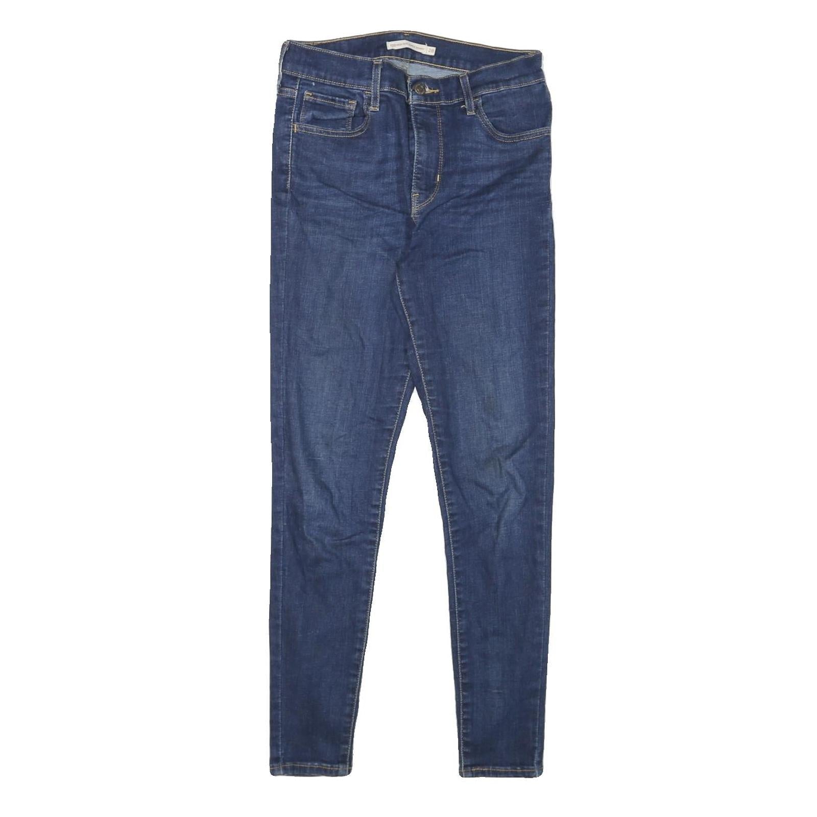 LEVI'S 720 Womens Jeans Blue Slim Skinny Denim Medium W28 L27 Zip Closure Refurbished - N/A refurbished available on Cerqular