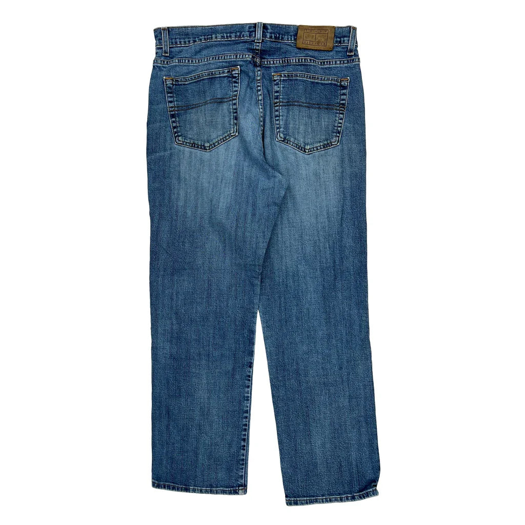 Tommy Hilfiger Jeans - 36W 31L Blue Cotton Refurbished - Thrifted (note: this is a term often used to describe second- refurbished available on Cerqular