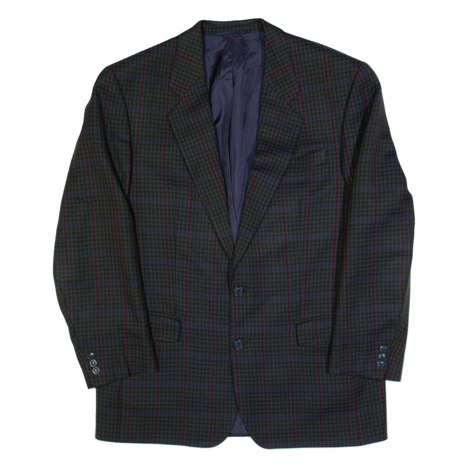 Buy COLLECTIONS R. HETTLER Mens Blazer Jacket Grey Wool Check L Refurbished - $46.79 COLLECTIONS R. HETTLER Mens Blazer Jacket Grey Wool Check L Refurbished - N/A refurbished available on Cerqular