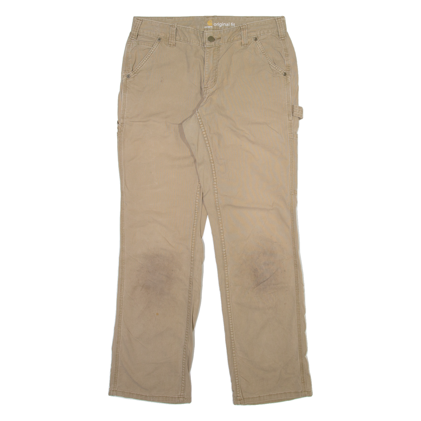 Buy CARHARTT Carpenter Womens Trousers Beige Regular Straight W30 L31 Refurbished - $42.89 CARHARTT Carpenter Womens Trousers Beige Regular Straight W30 L31 Refurbished - N/A refurbished available on Cerqular